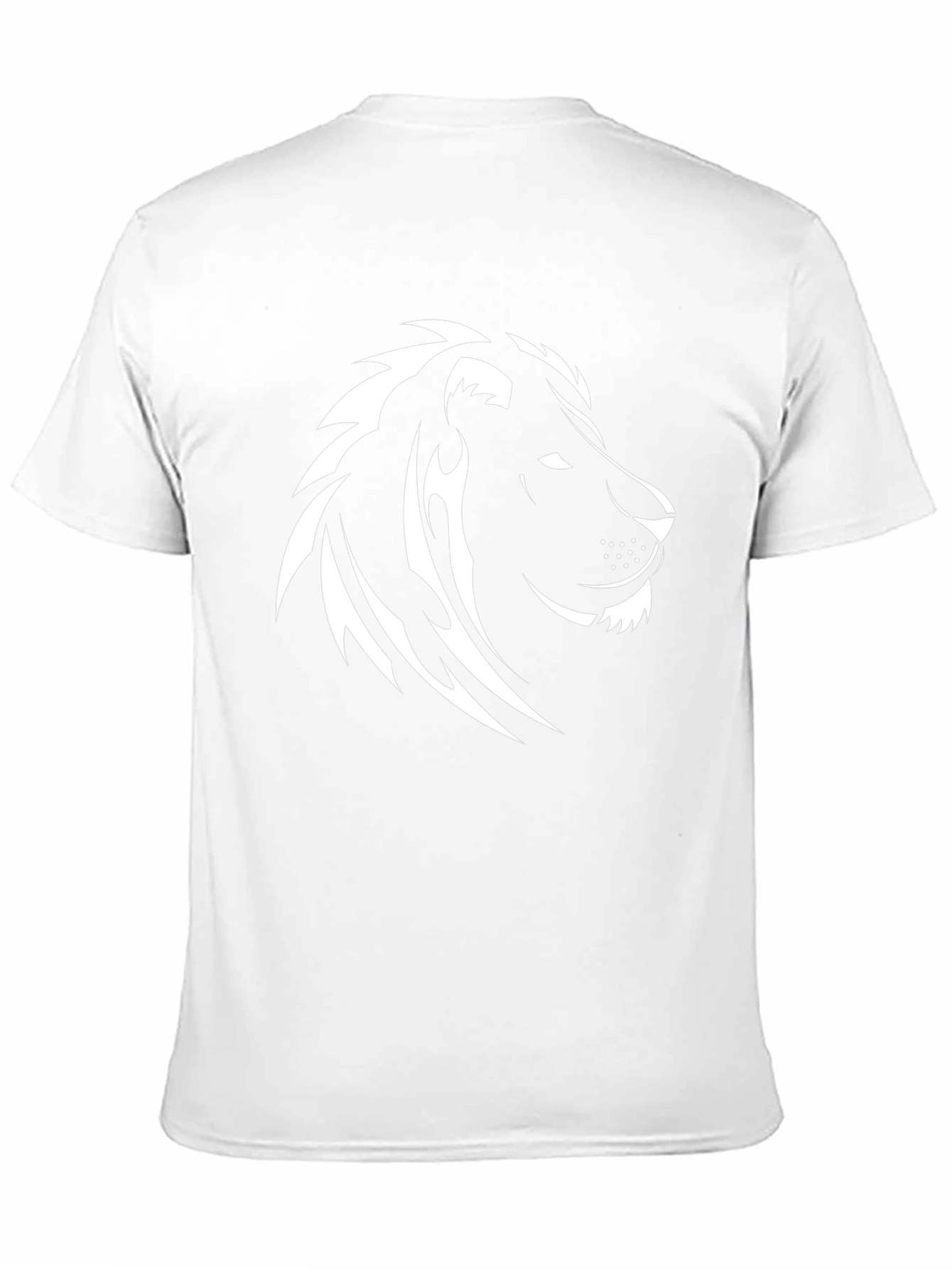 Lion Graphic Black Tee - Bold Style
