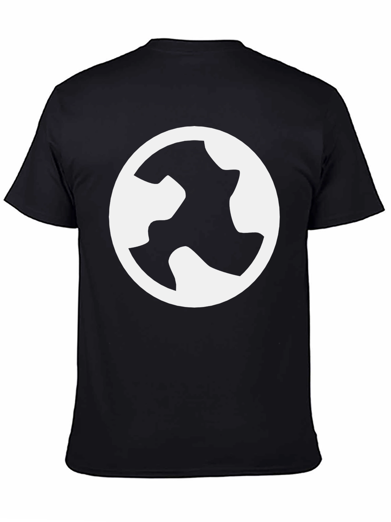 Abstract Logo Black T-Shirt
