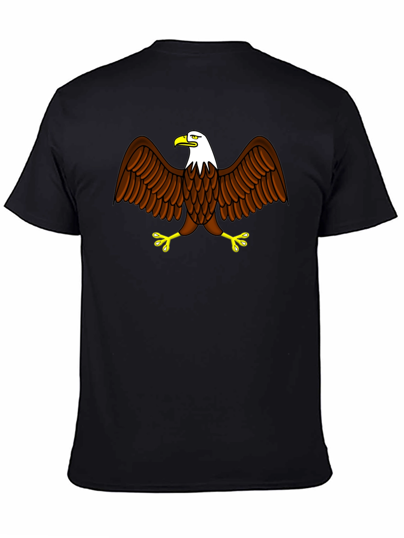 Eagle Graphic Black T-Shirt