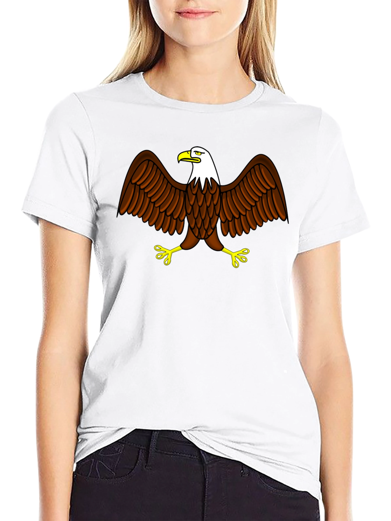 Eagle Graphic Black T-Shirt