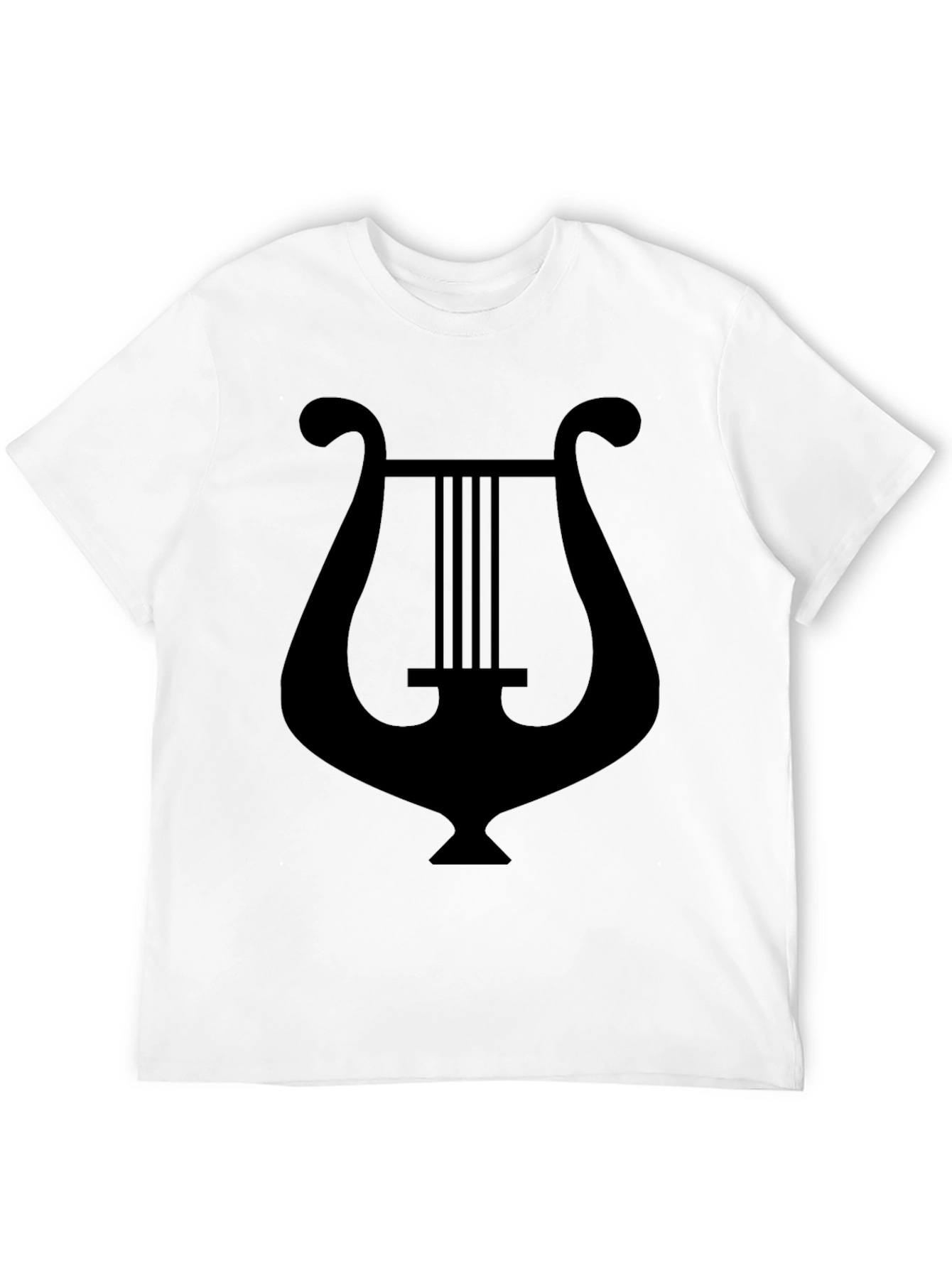 Lyre Graphic Tee - Classic Black T-Shirt