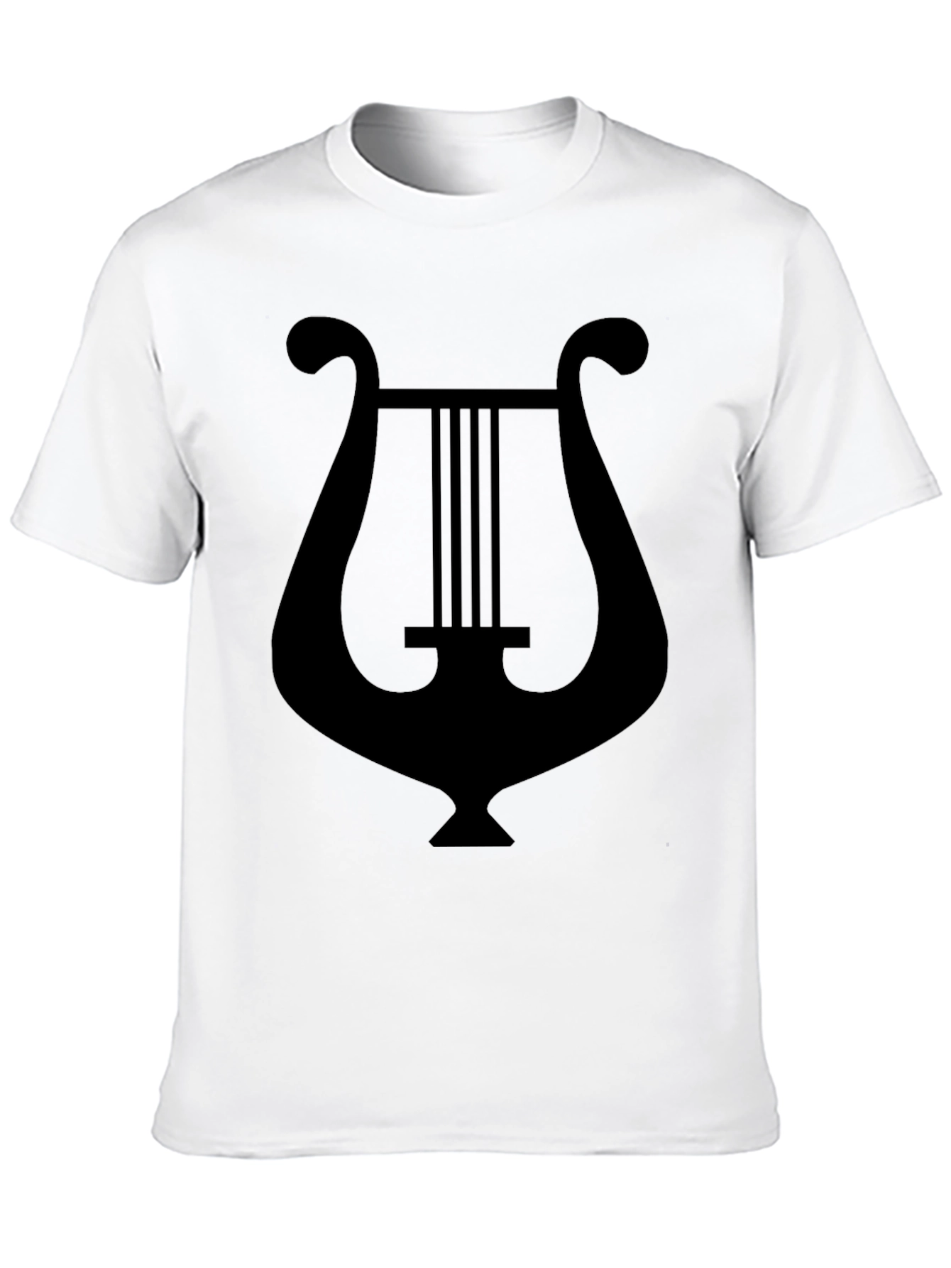 Lyre Graphic Tee - Classic Black T-Shirt