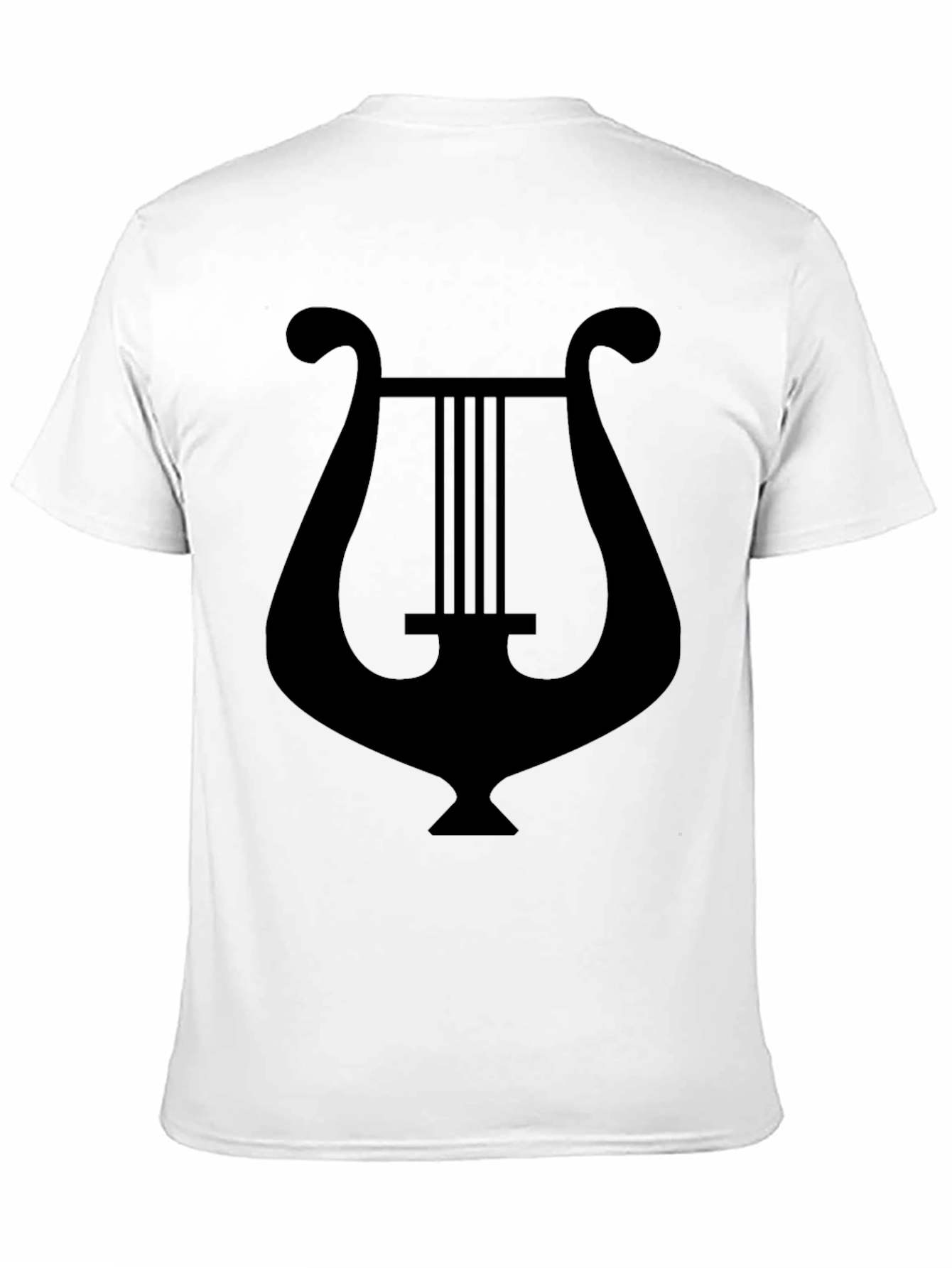 Lyre Graphic Tee - Classic Black T-Shirt