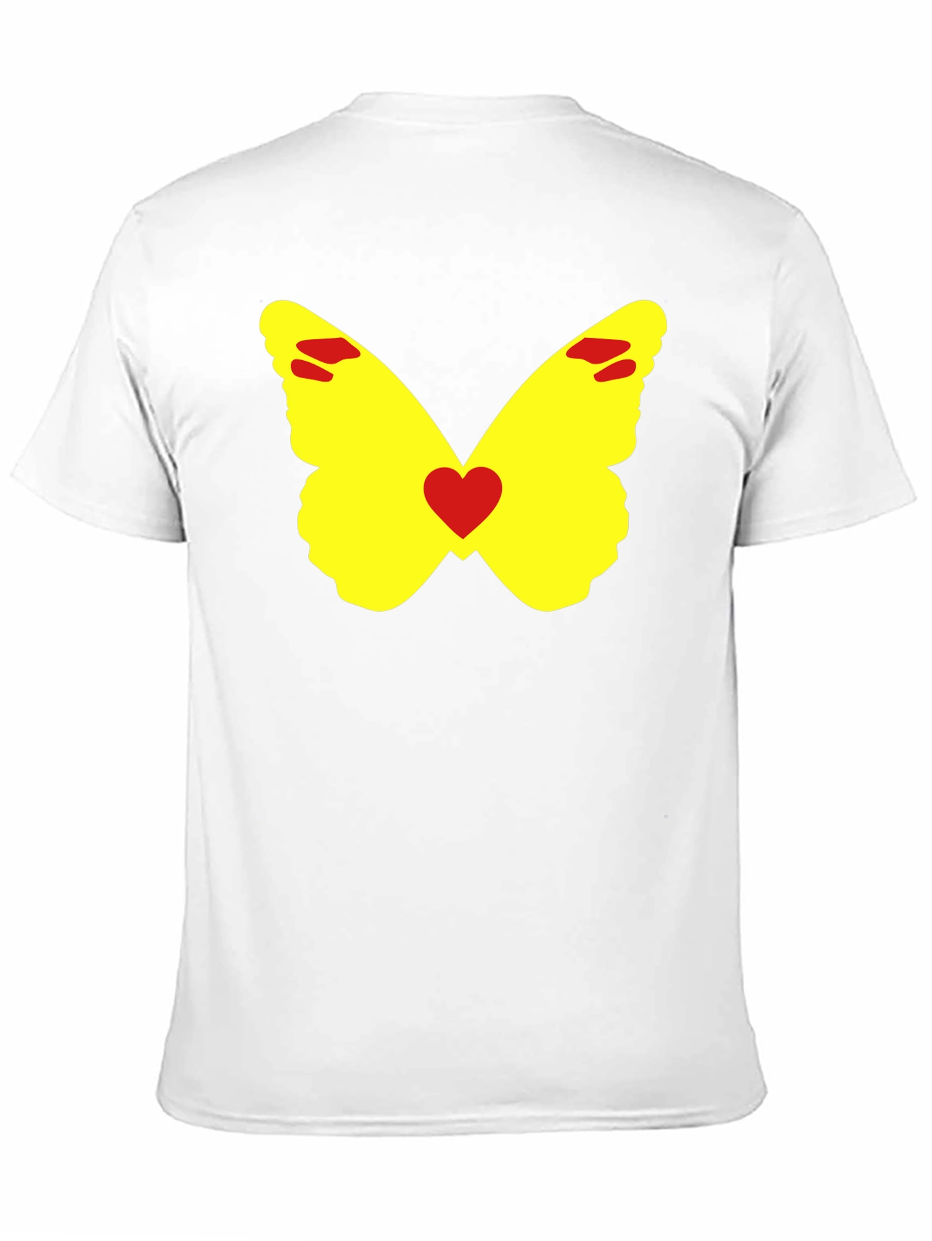 Butterfly Heart Graphic Tee - Black