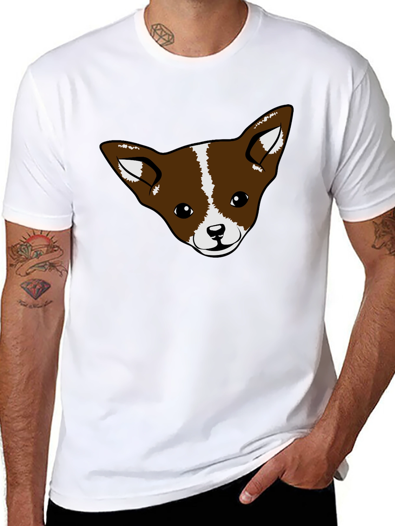 Chihuahua Graphic Tee - Cute Dog Shirt