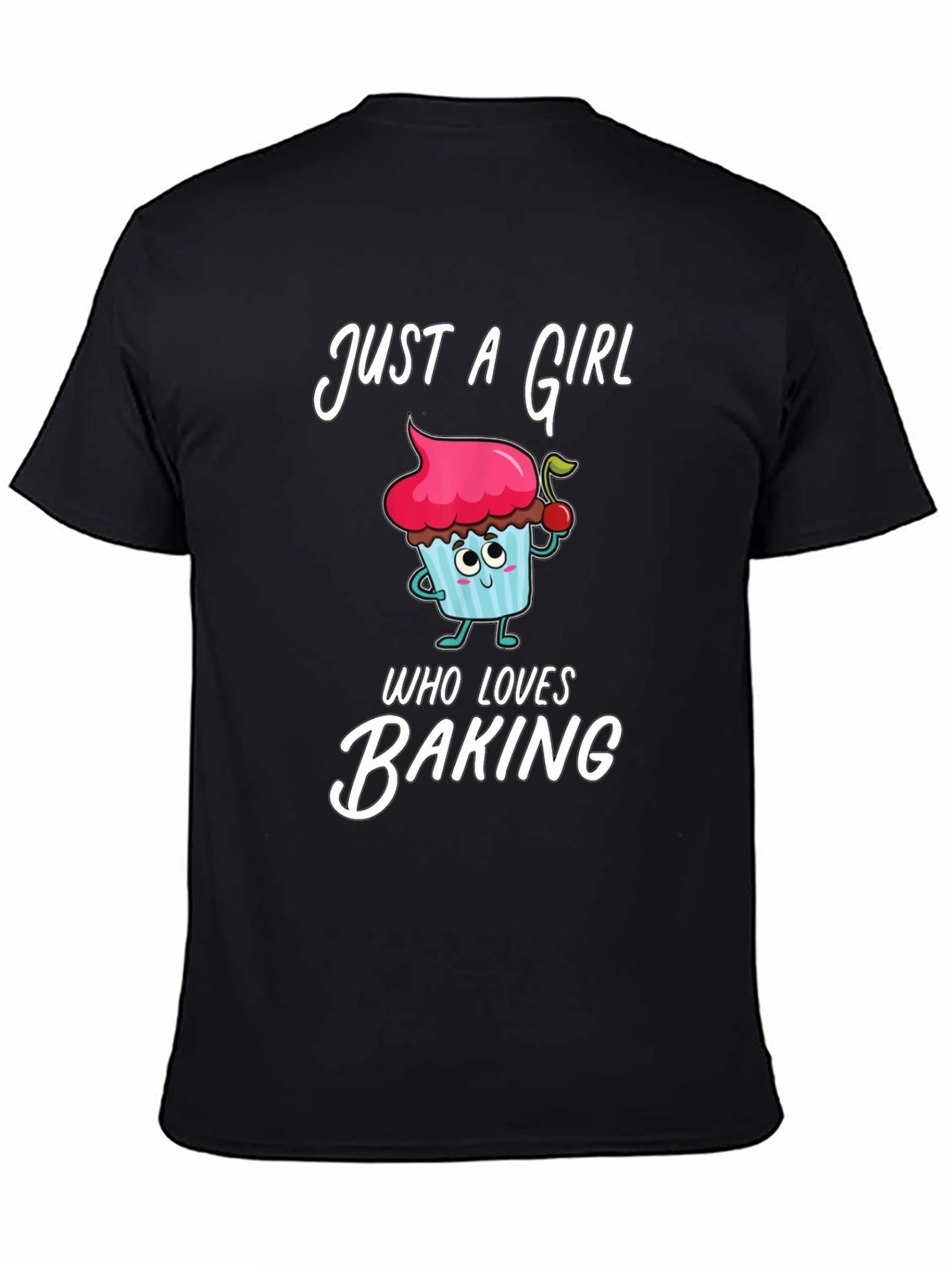 Just a Girl Who Loves Baking - Novelty T-Shirt