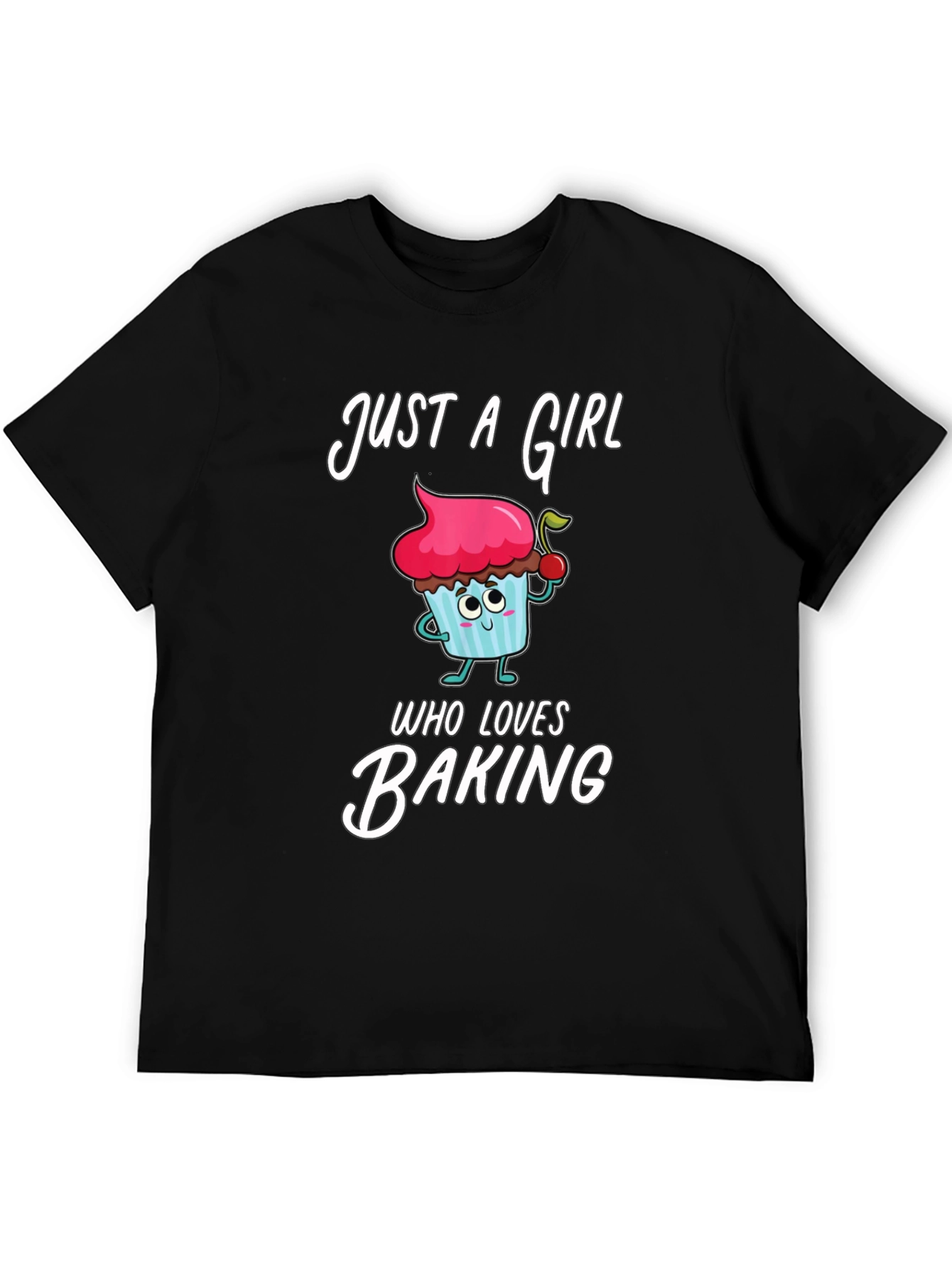 Just a Girl Who Loves Baking - Novelty T-Shirt