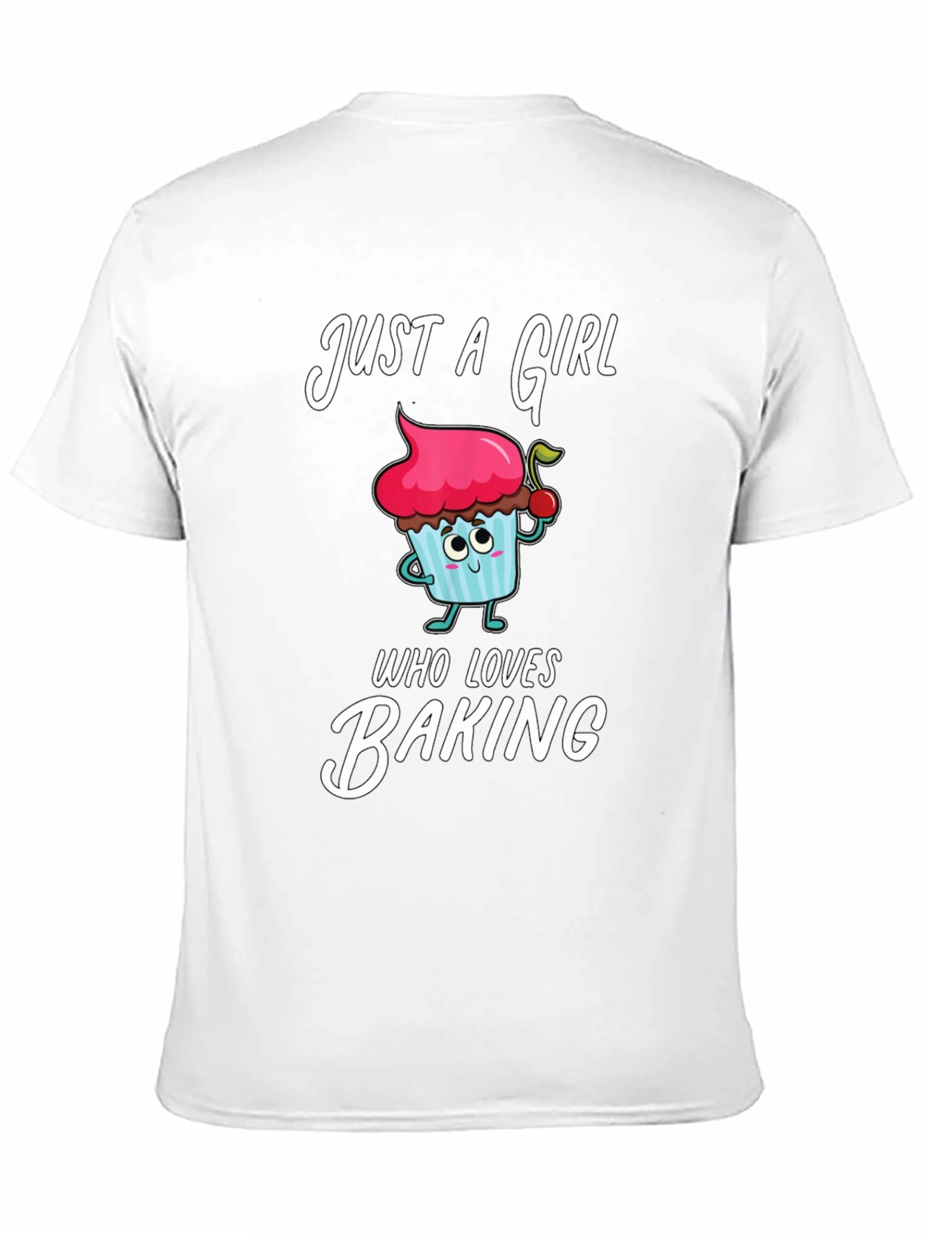 Just a Girl Who Loves Baking - Novelty T-Shirt