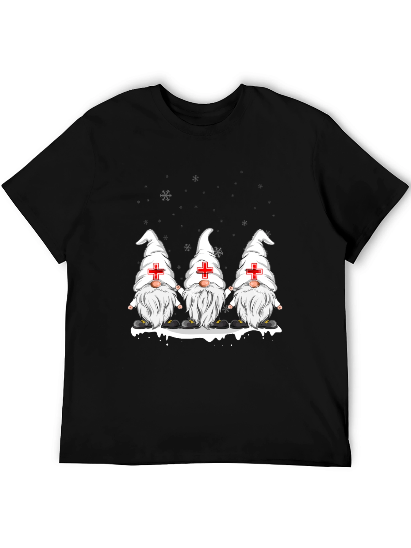 Nurse Gnomes T-Shirt - Funny Healthcare Hero Tee