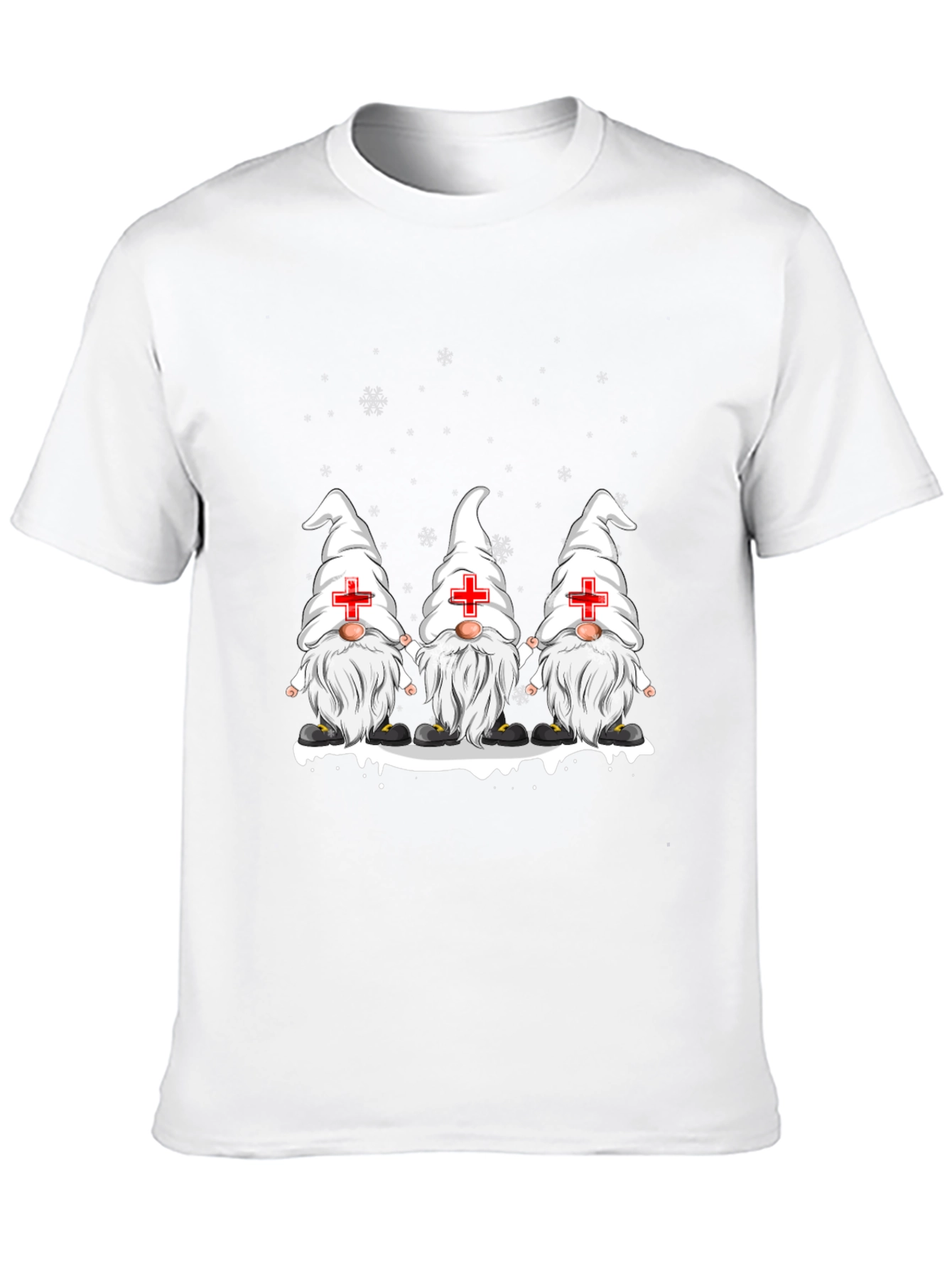 Nurse Gnomes T-Shirt - Funny Healthcare Hero Tee