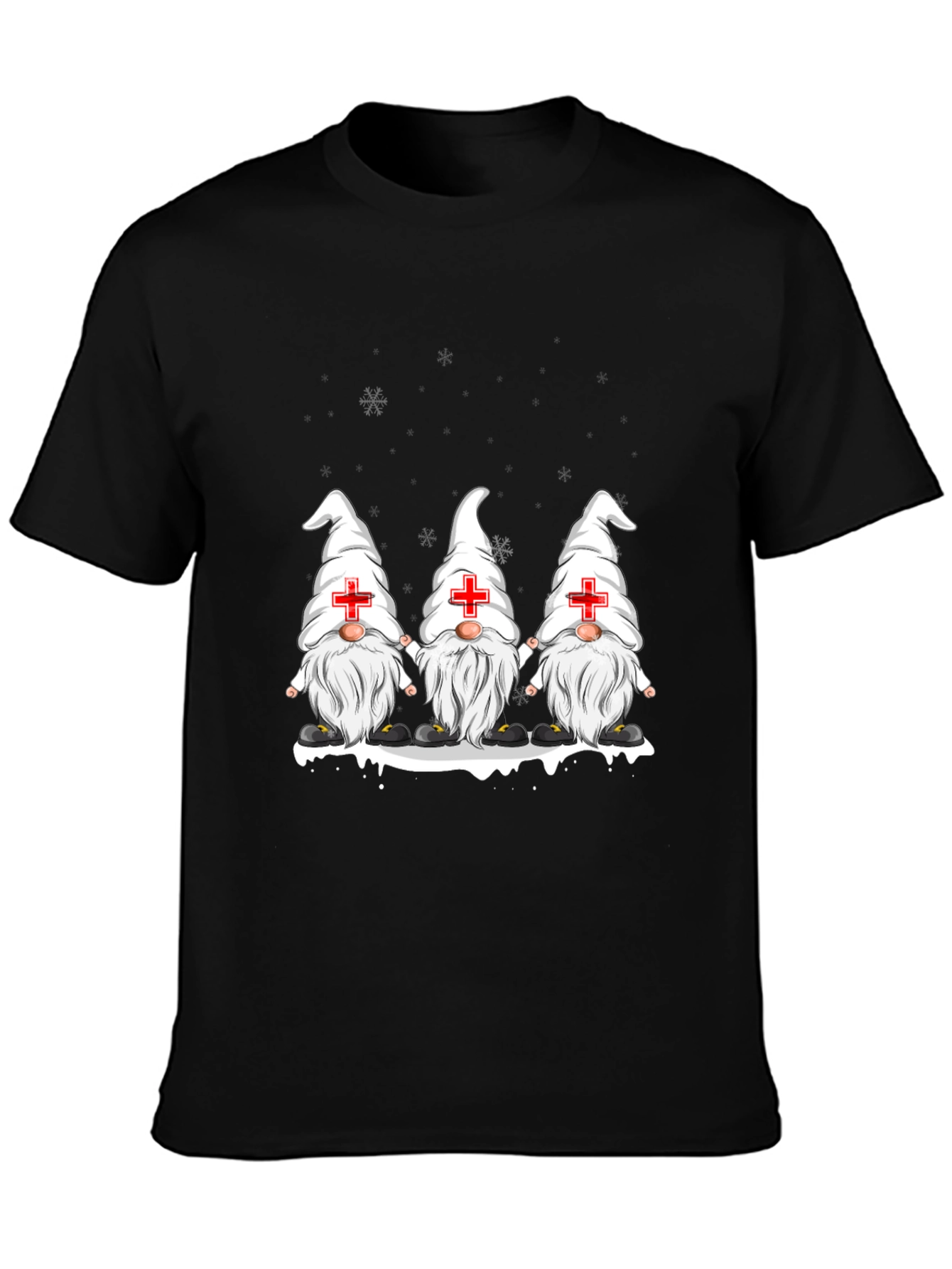 Nurse Gnomes T-Shirt - Funny Healthcare Hero Tee