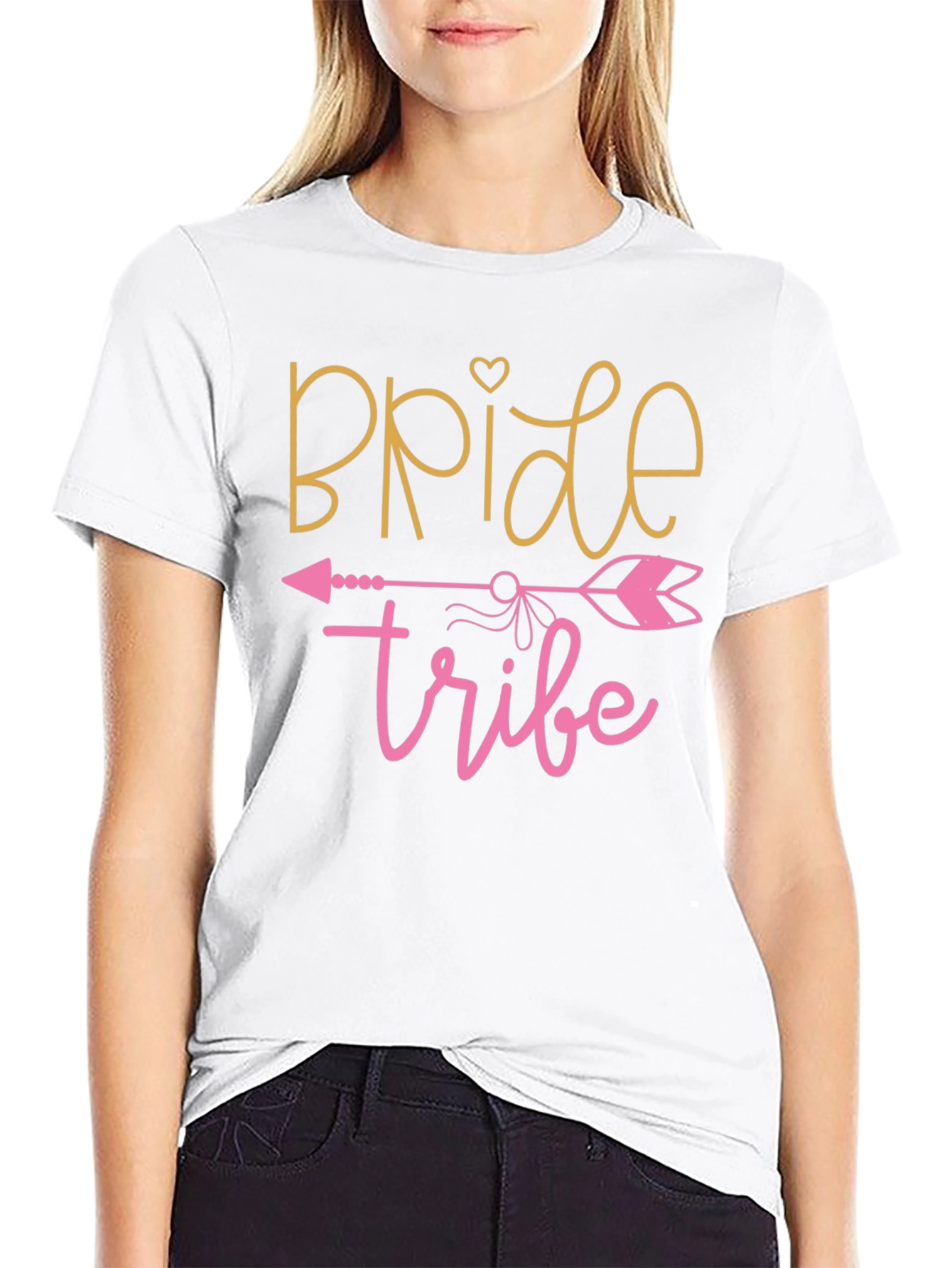 Bride Tribe Graphic Tee - Fun Wedding Party Shirt