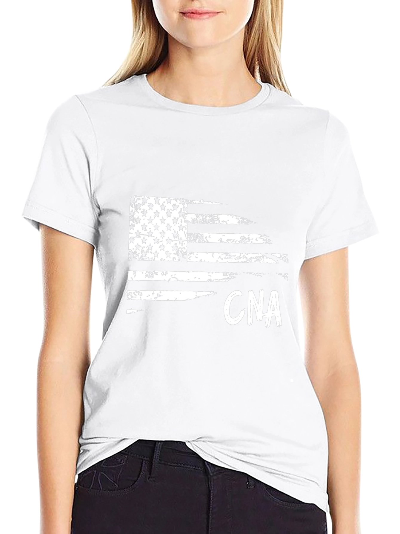 CNA American Flag Patriotic T-Shirt