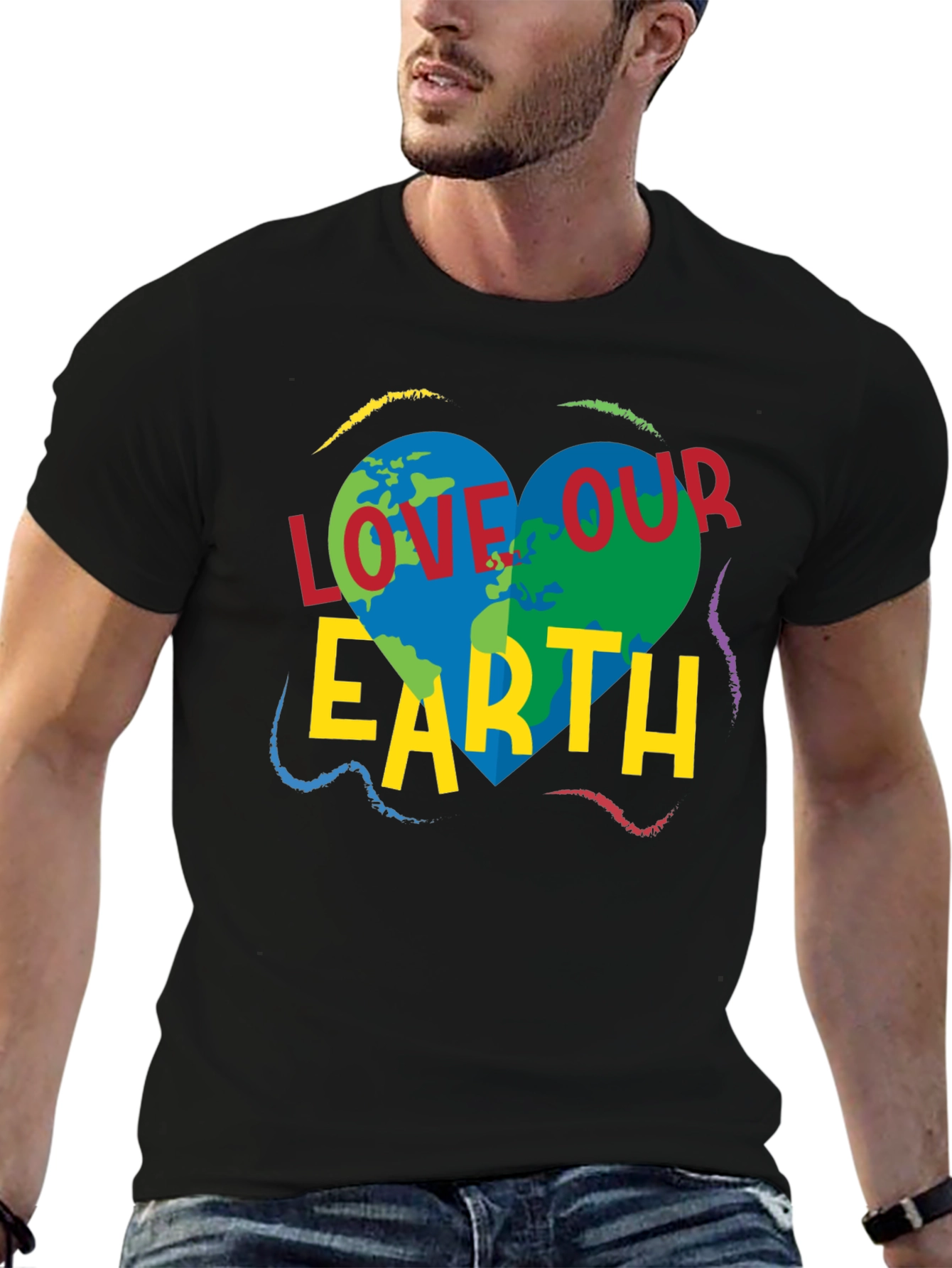 Love Our Earth T-Shirt - Environmental Awareness Tee