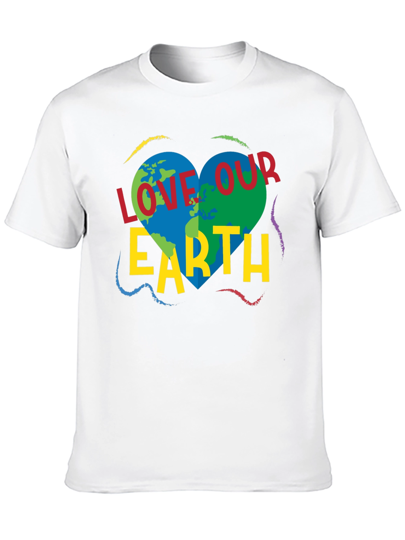 Love Our Earth T-Shirt - Environmental Awareness Tee