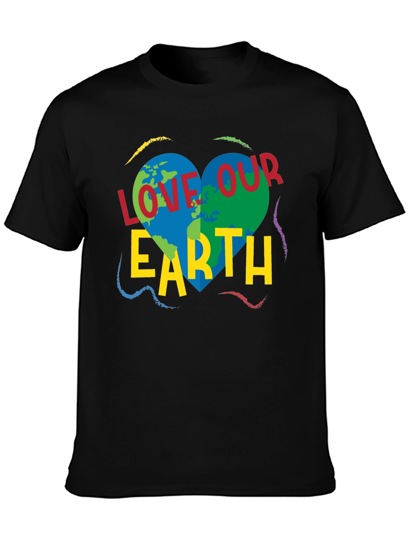Love Our Earth T-Shirt - Environmental Awareness Tee