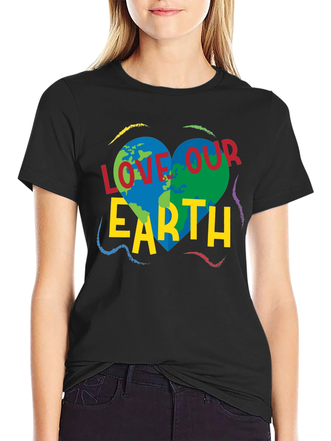 Love Our Earth T-Shirt - Environmental Awareness Tee