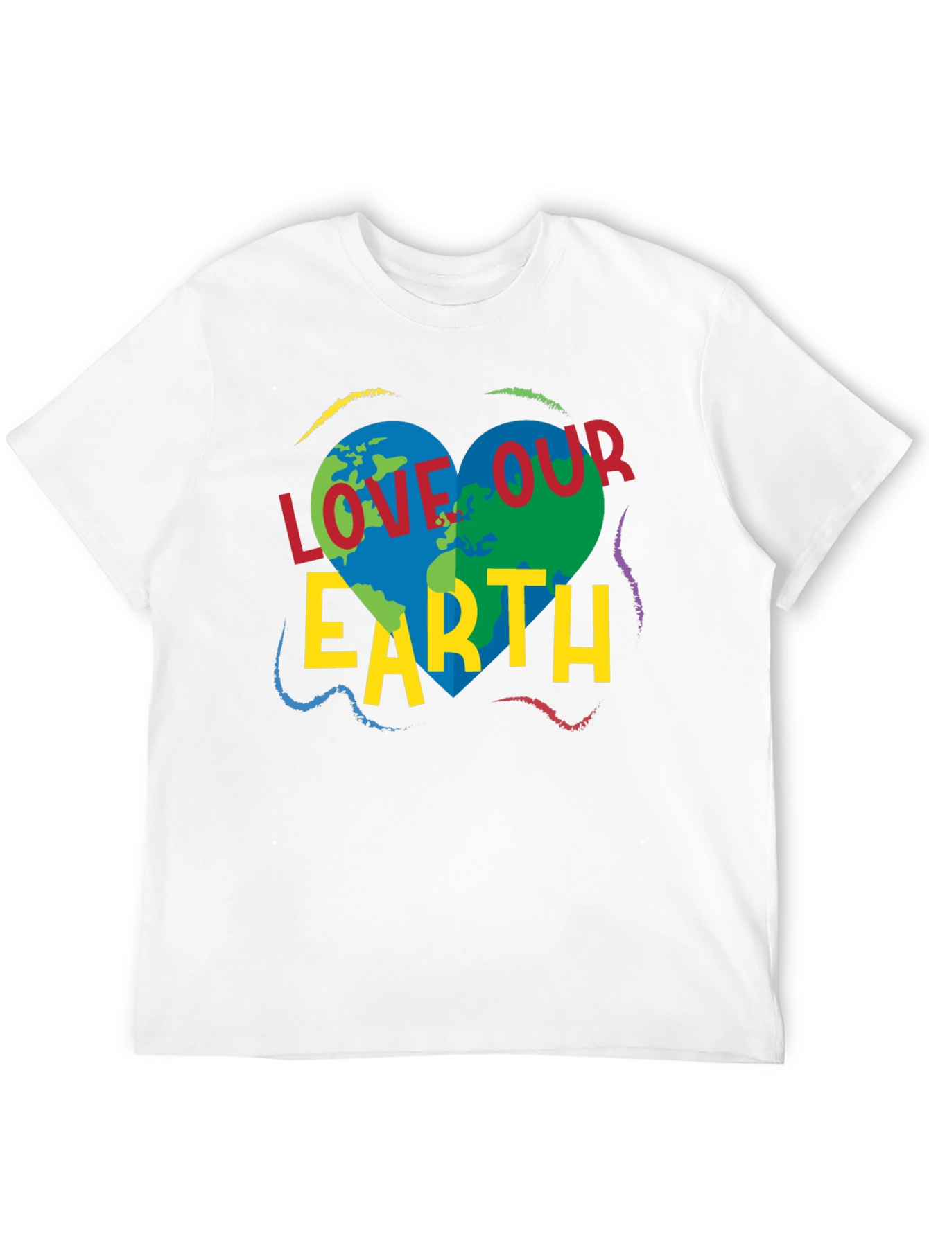 Love Our Earth T-Shirt - Environmental Awareness Tee