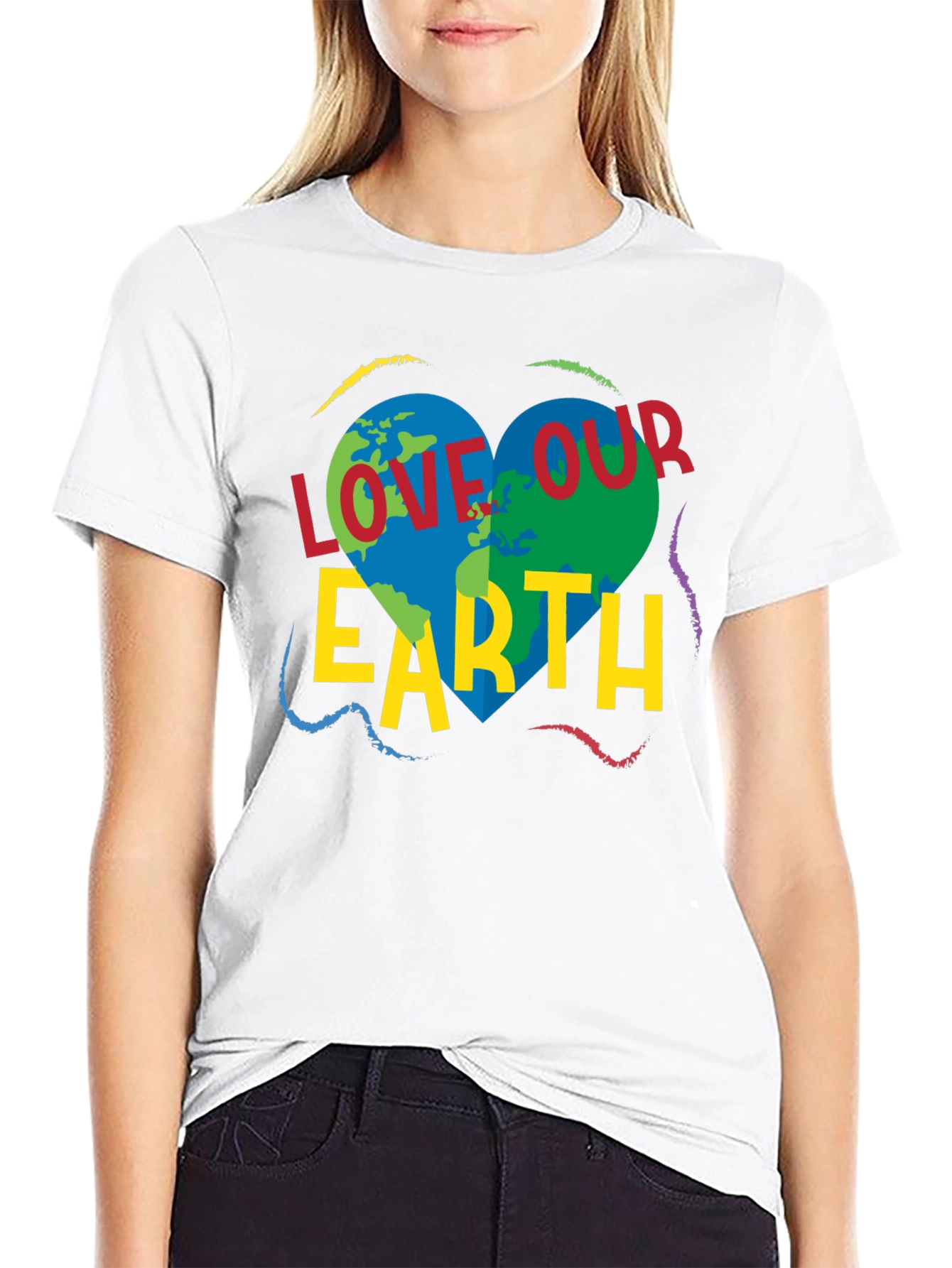 Love Our Earth T-Shirt - Environmental Awareness Tee