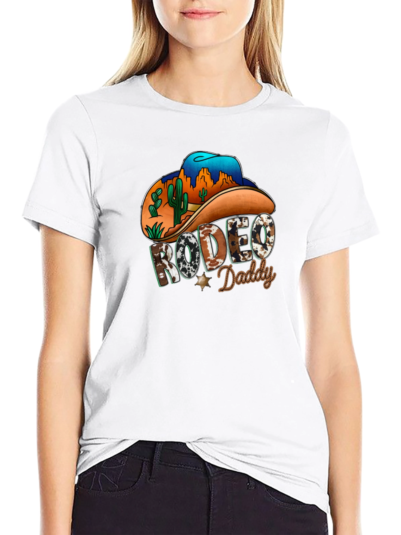 Rodeo Daddy Graphic T-Shirt