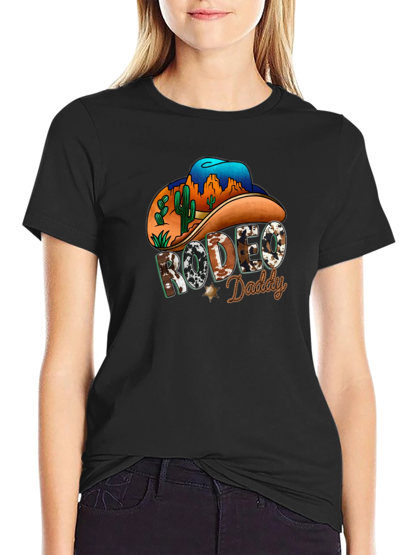 Rodeo Daddy Graphic T-Shirt
