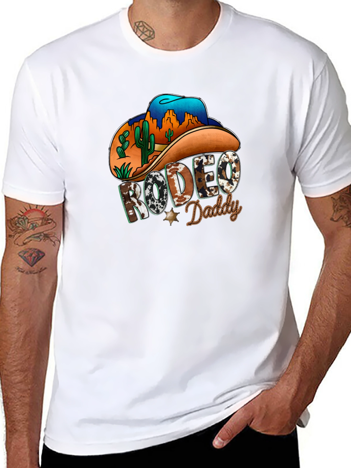 Rodeo Daddy Graphic T-Shirt