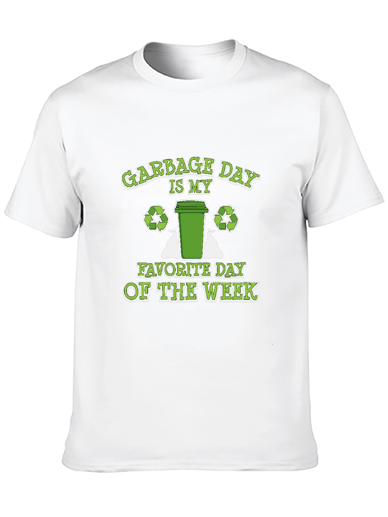 Garbage Day T-Shirt - Eco-Friendly Design