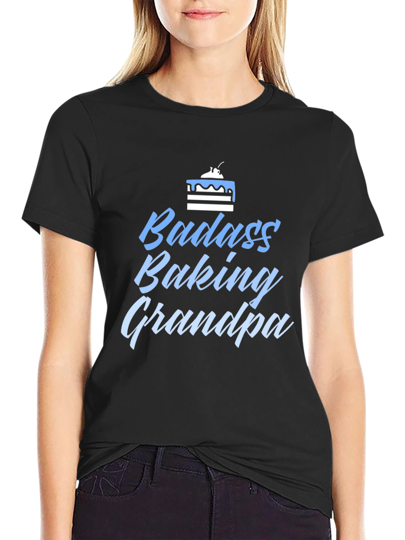 Badass Baking Grandpa T-Shirt