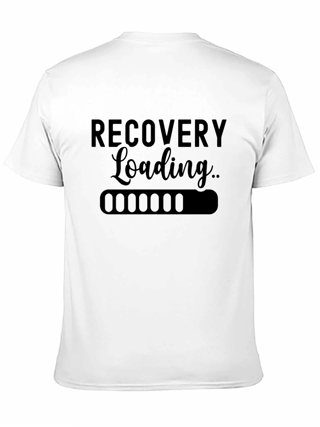 Recovery Loading Black Graphic T-Shirt