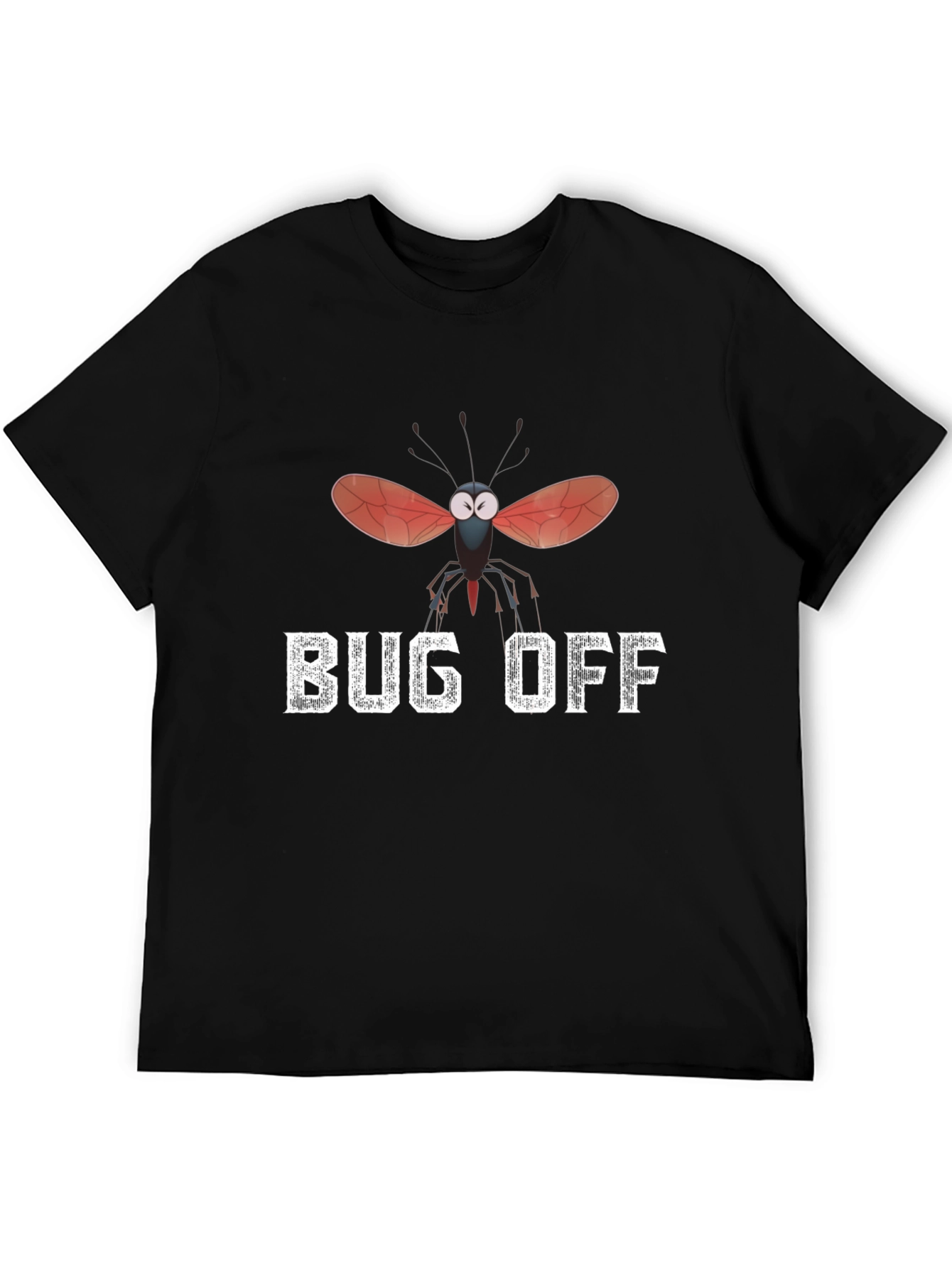 Bug Off Graphic Tee - Humor T-Shirt