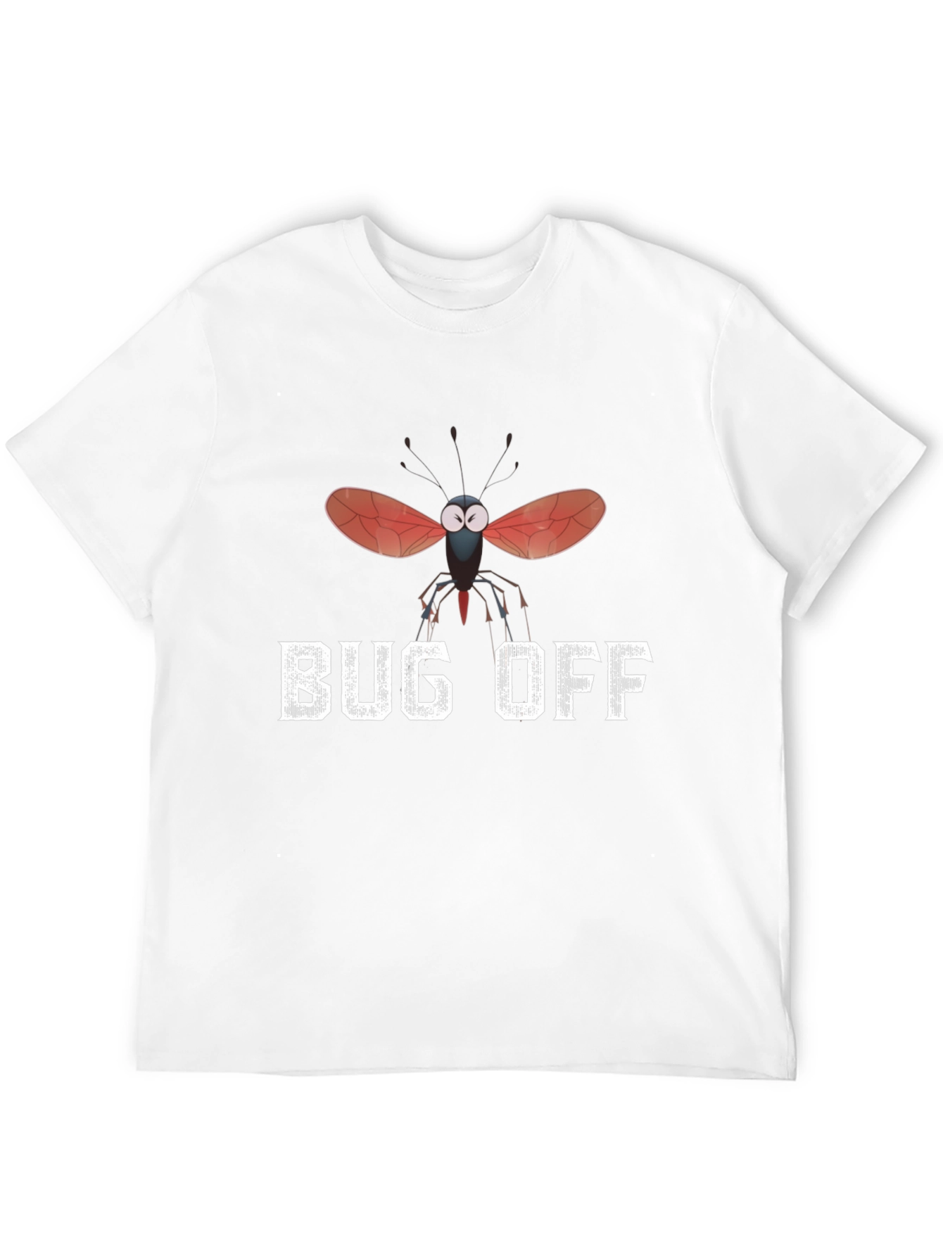 Bug Off Graphic Tee - Humor T-Shirt