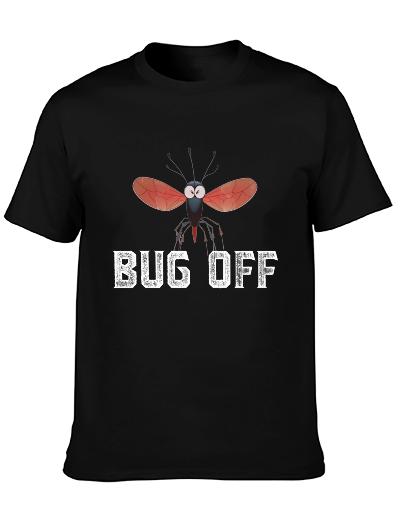 Bug Off Graphic Tee - Humor T-Shirt