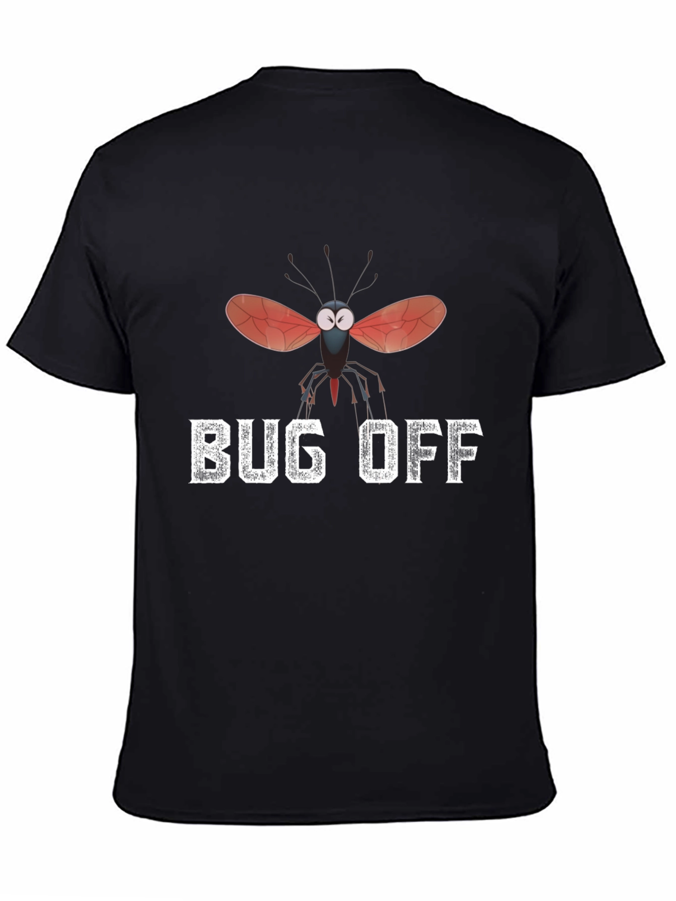 Bug Off Graphic Tee - Humor T-Shirt