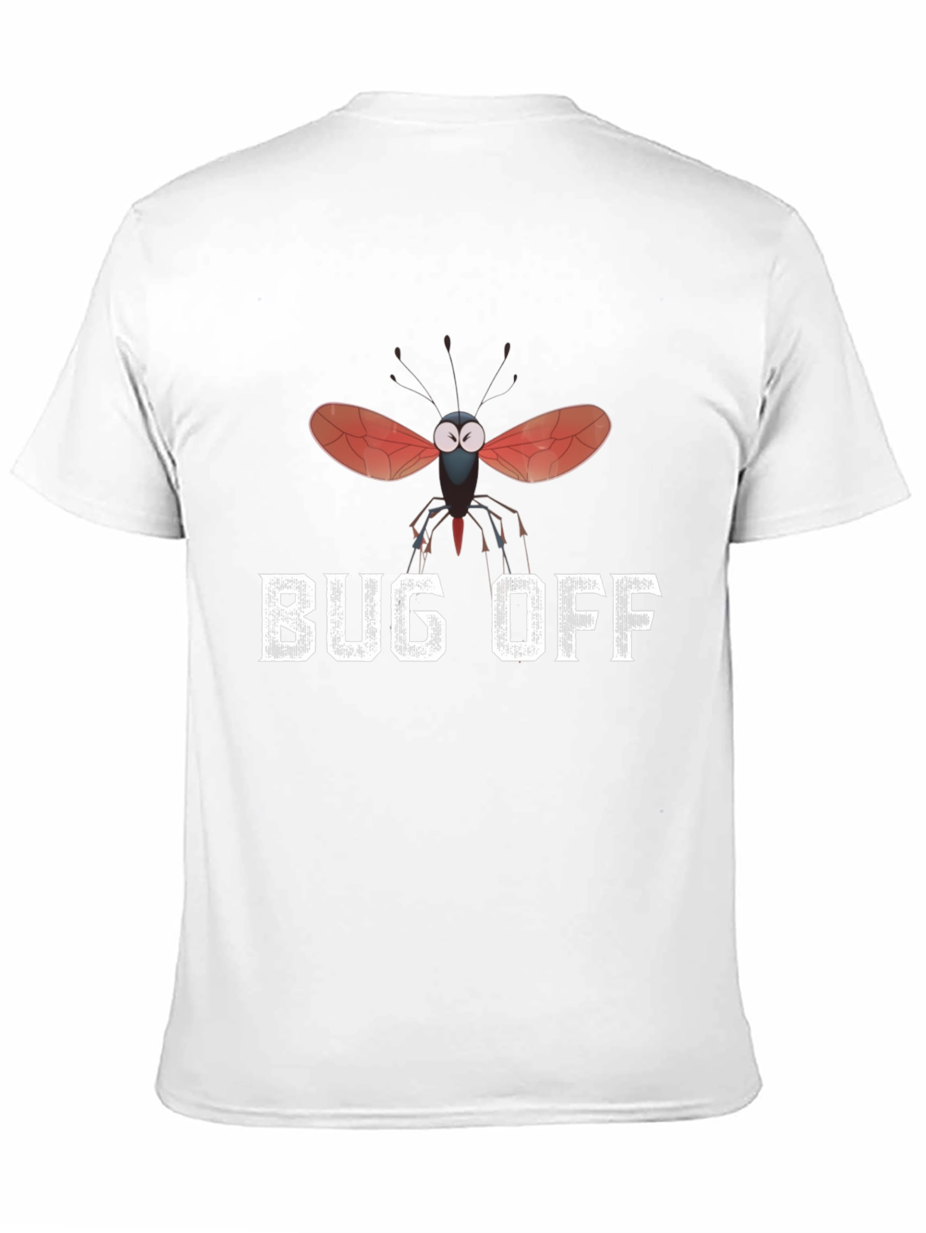 Bug Off Graphic Tee - Humor T-Shirt