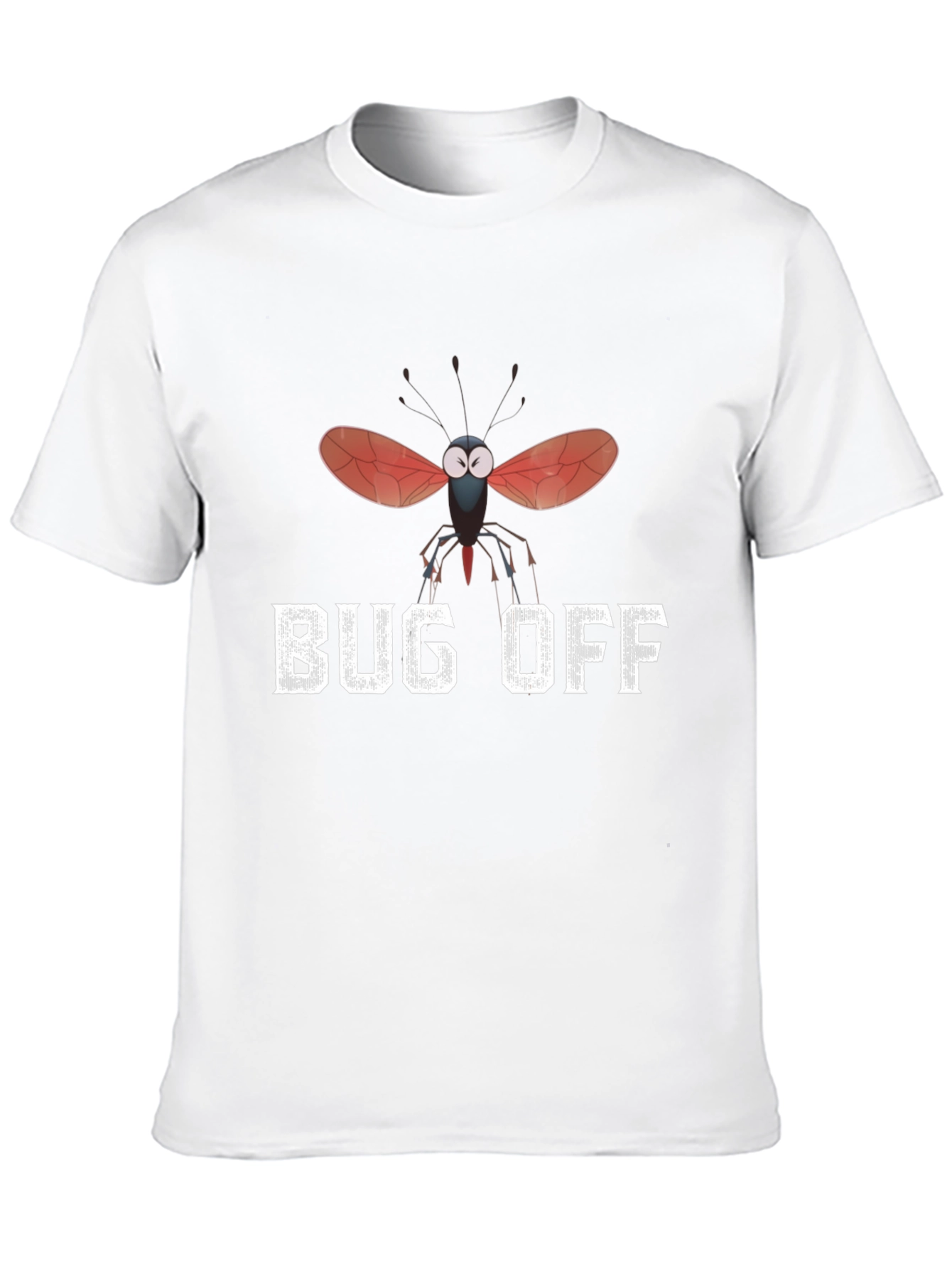 Bug Off Graphic Tee - Humor T-Shirt