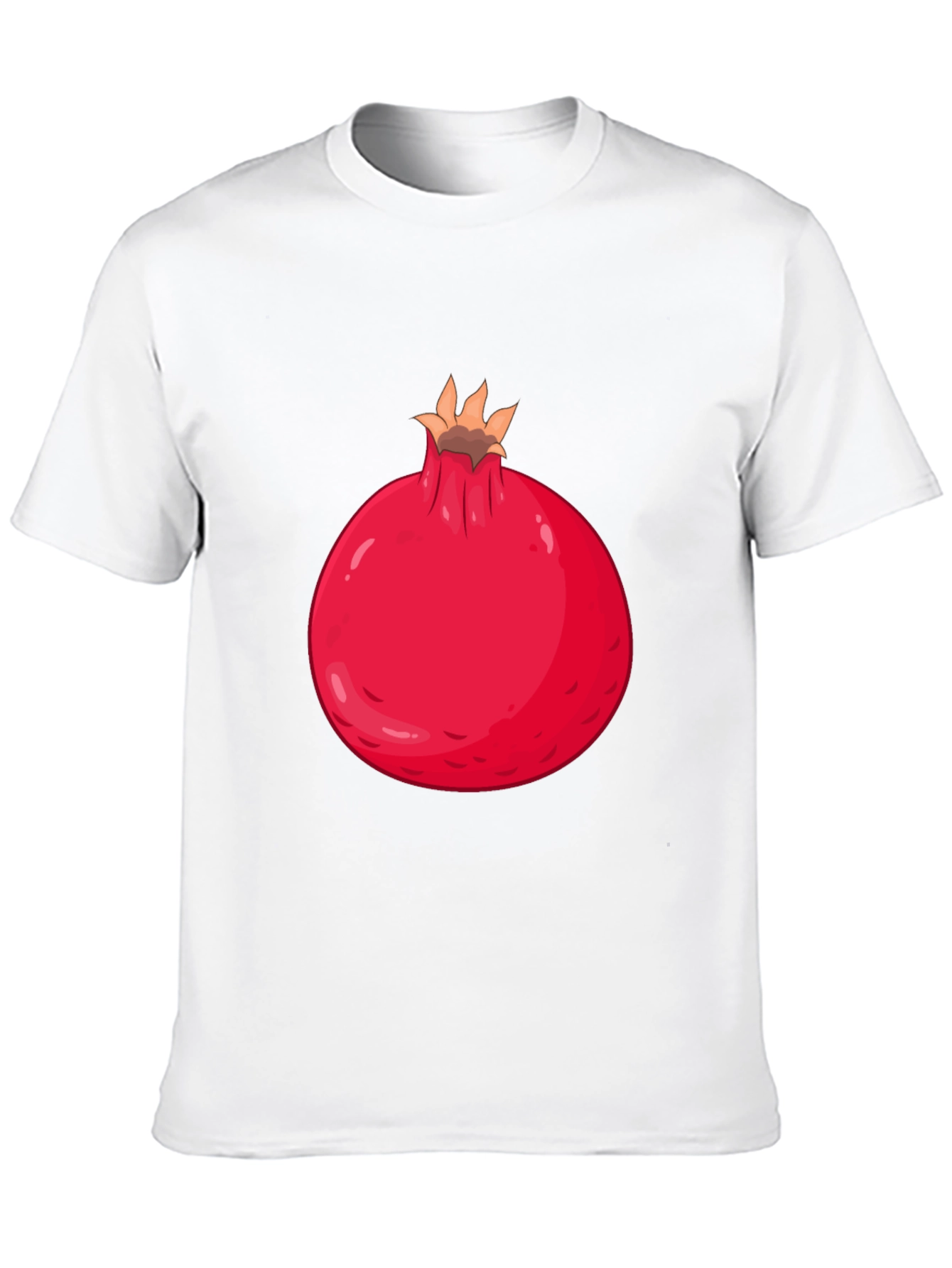 Pomegranate Graphic Black T-Shirt