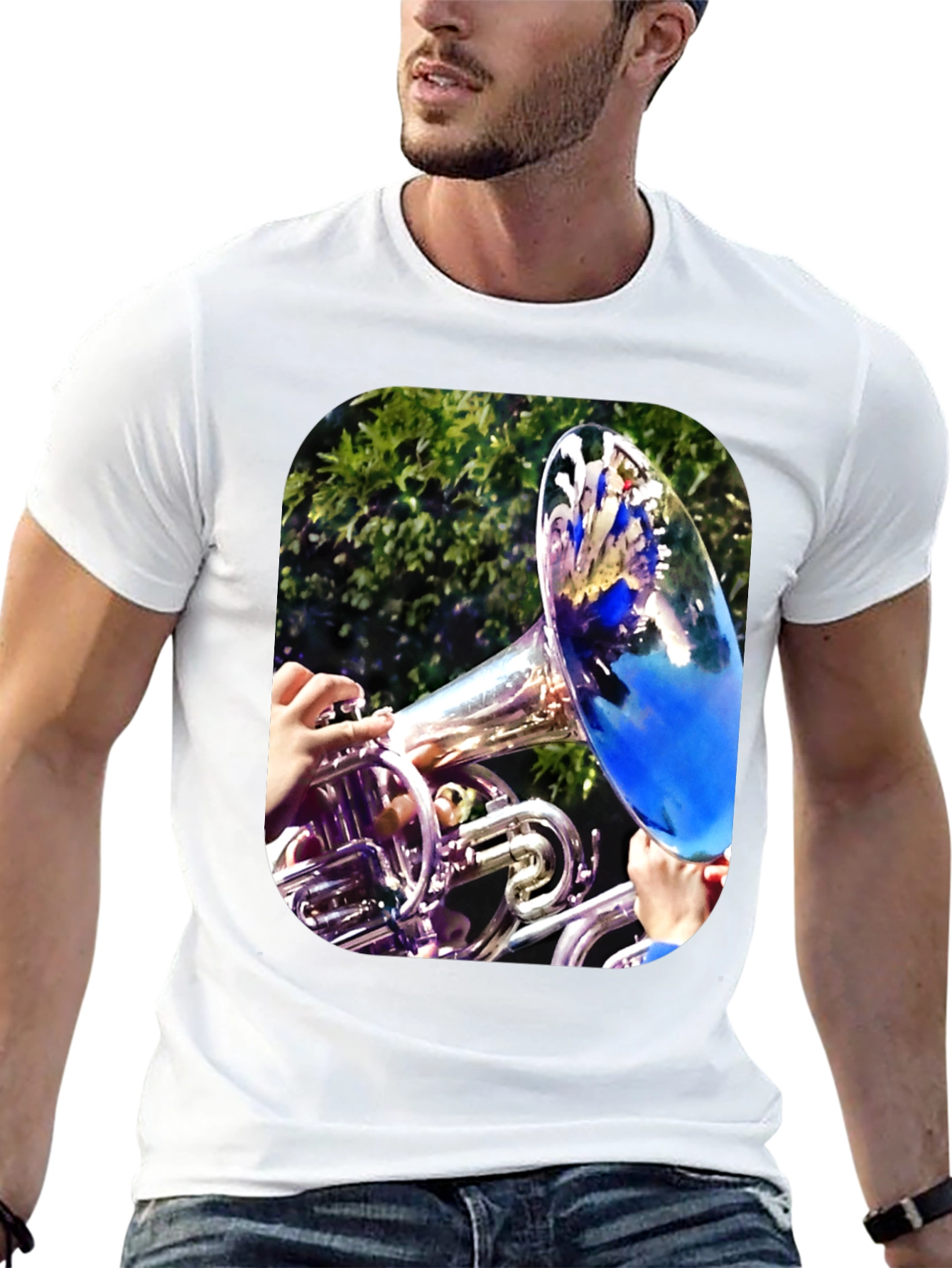 Tuba Player T-Shirt - Music Lovers Tee
