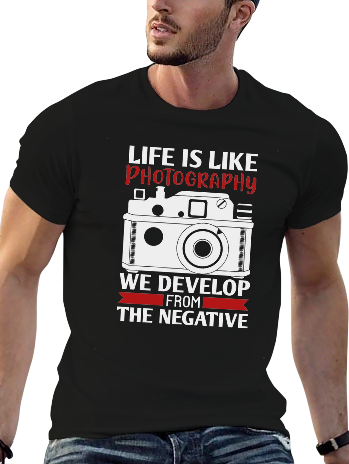 Life is Like Photography Graphic T-Shirt