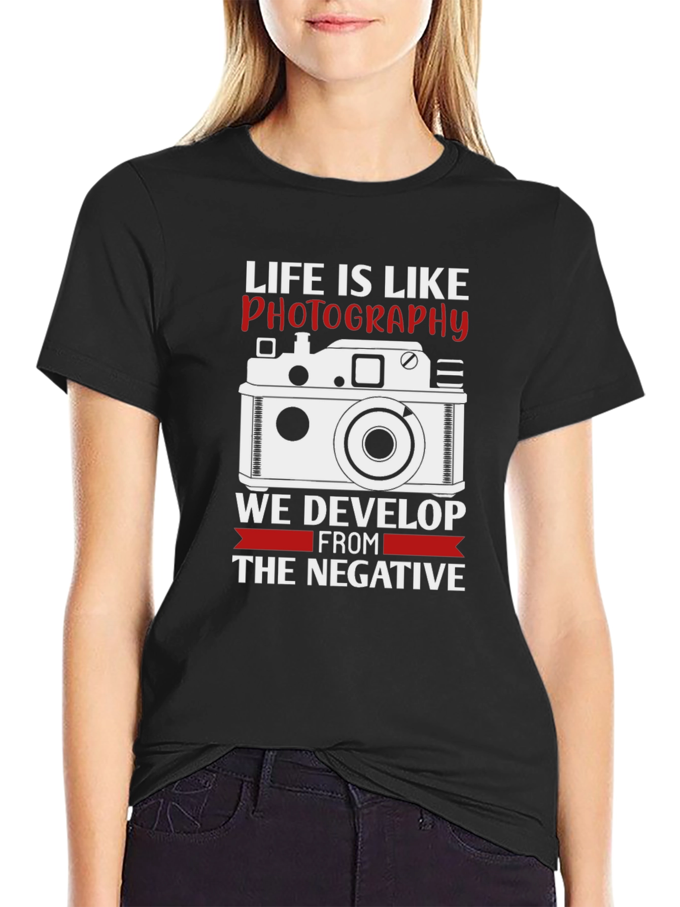 Life is Like Photography Graphic T-Shirt