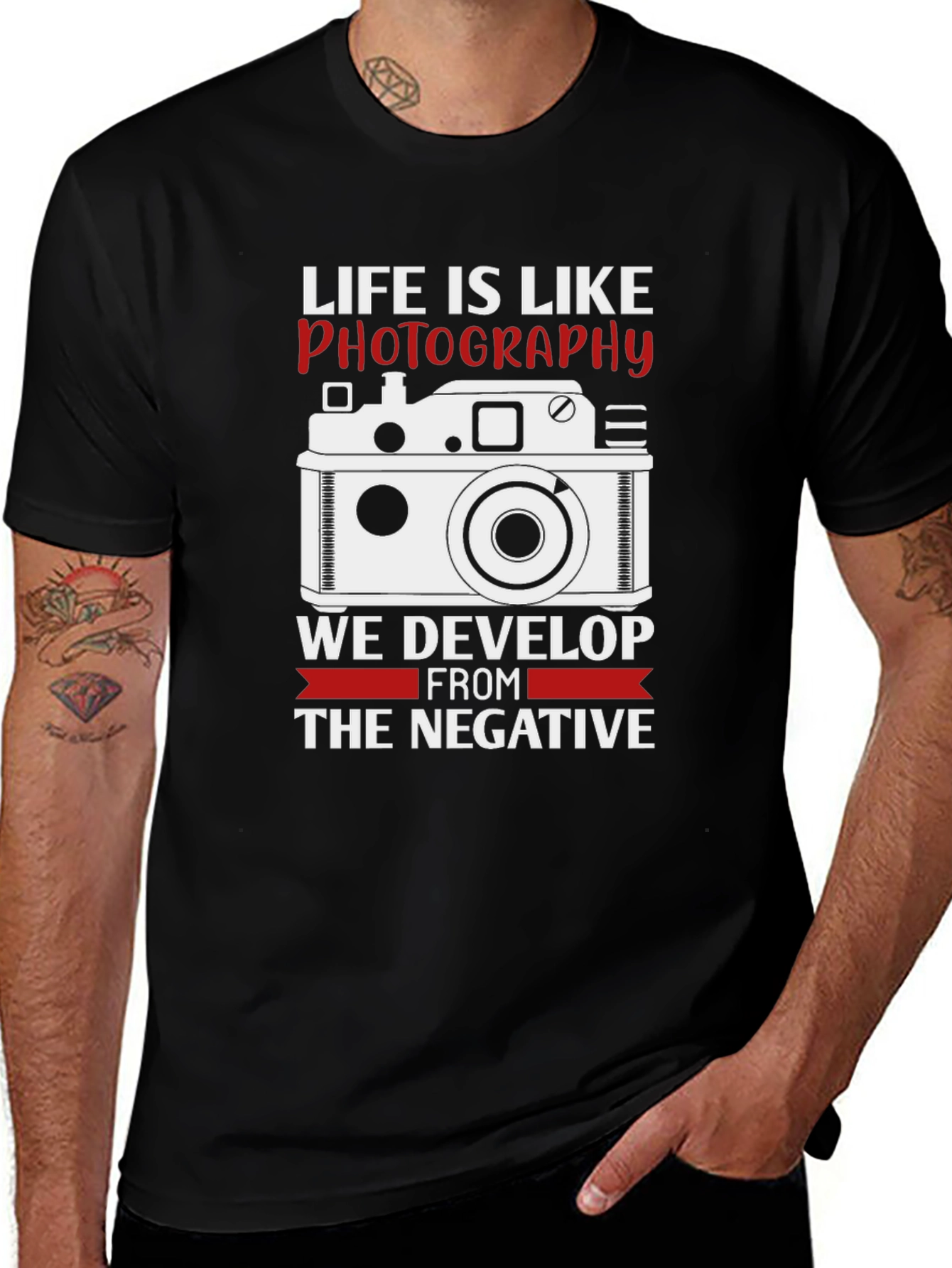 Life is Like Photography Graphic T-Shirt
