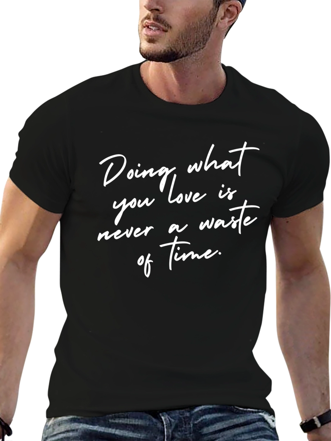 Inspirational Quote T-Shirt - Doing What You Love