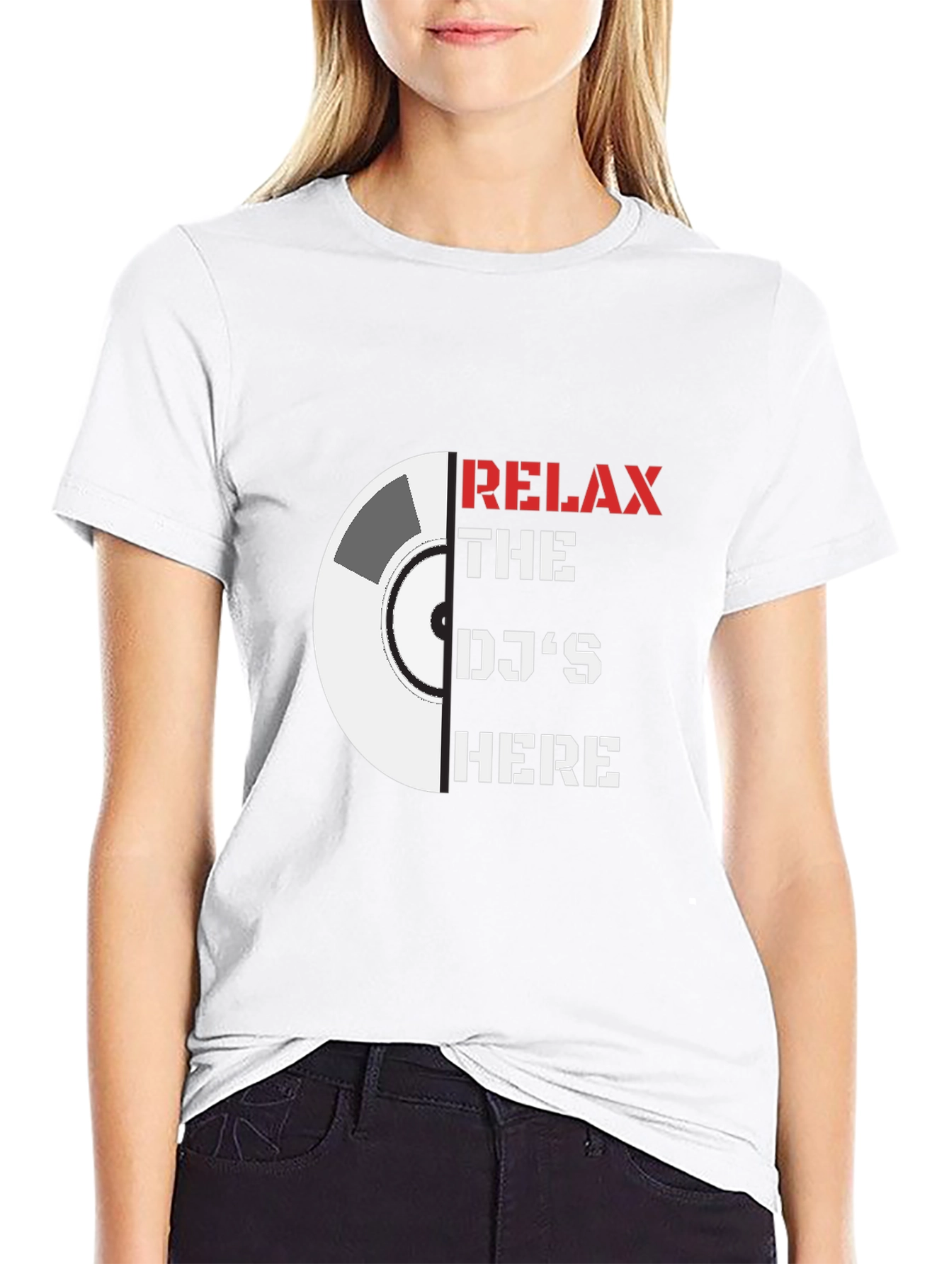 Relax The DJs Here Graphic T-Shirt