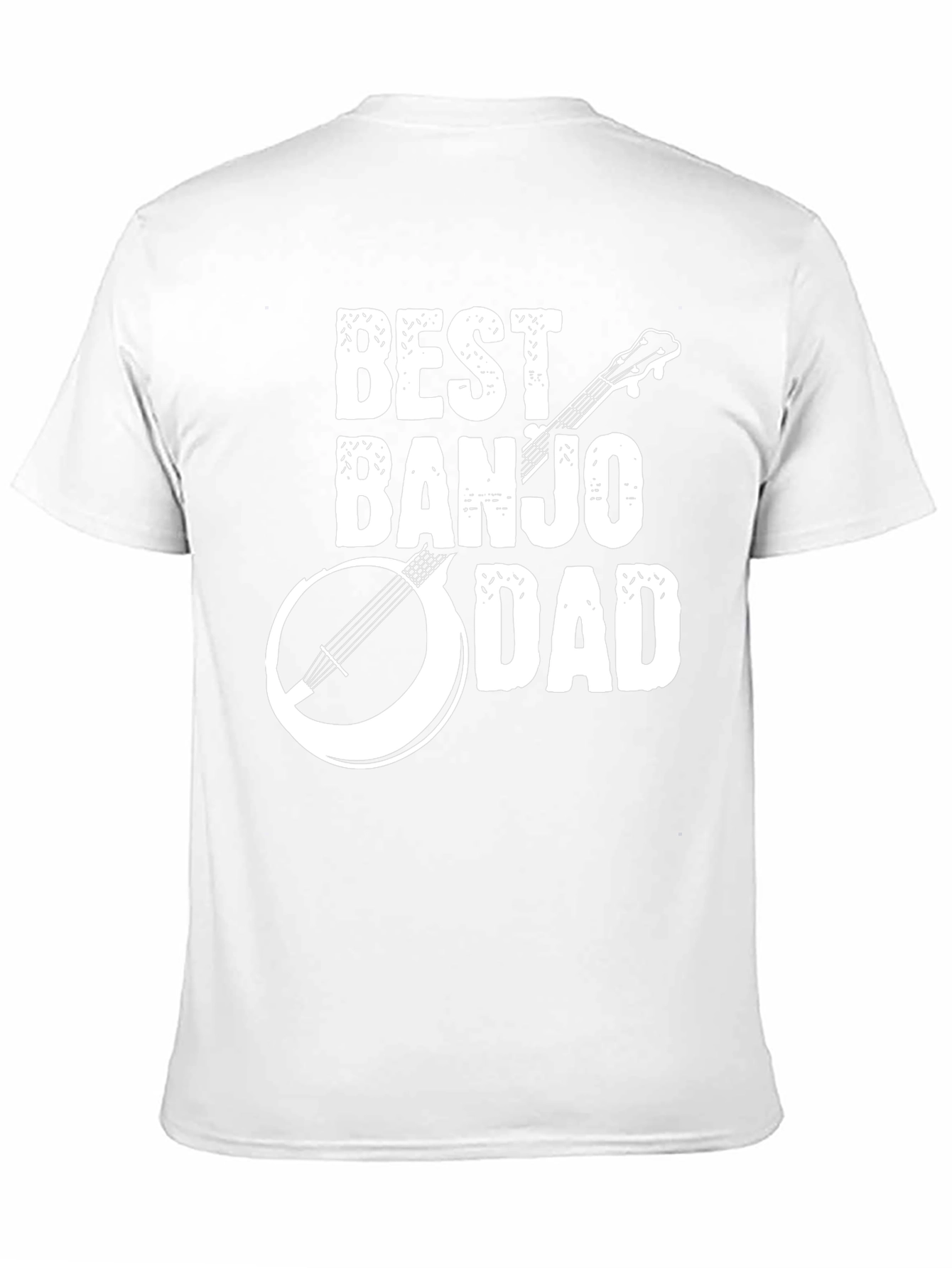 Best Banjo Dad T-Shirt - Musical Fathers Day Gift