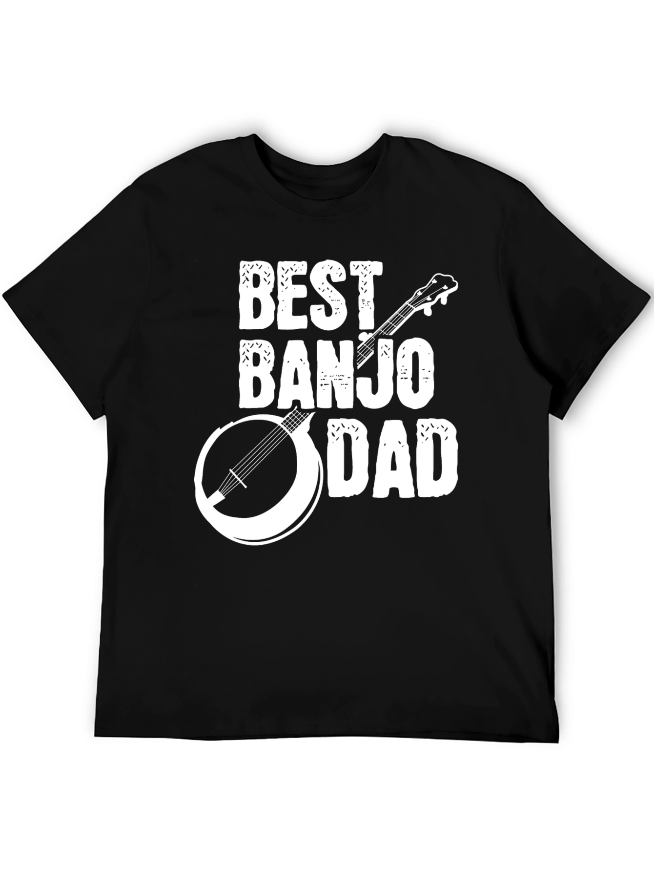Best Banjo Dad T-Shirt - Musical Fathers Day Gift