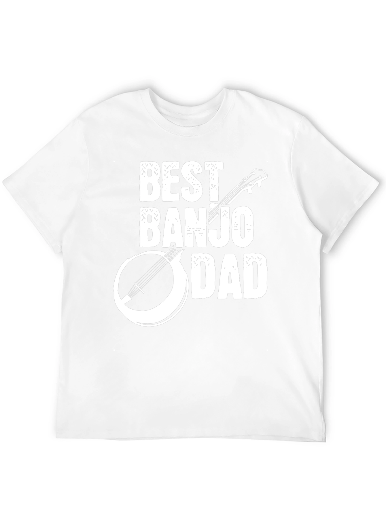 Best Banjo Dad T-Shirt - Musical Fathers Day Gift
