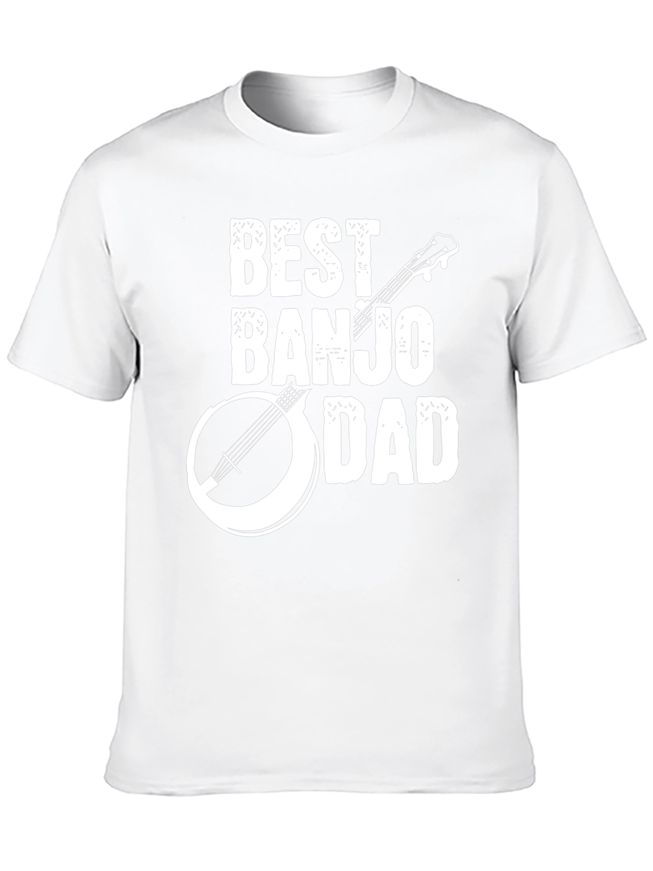 Best Banjo Dad T-Shirt - Musical Fathers Day Gift