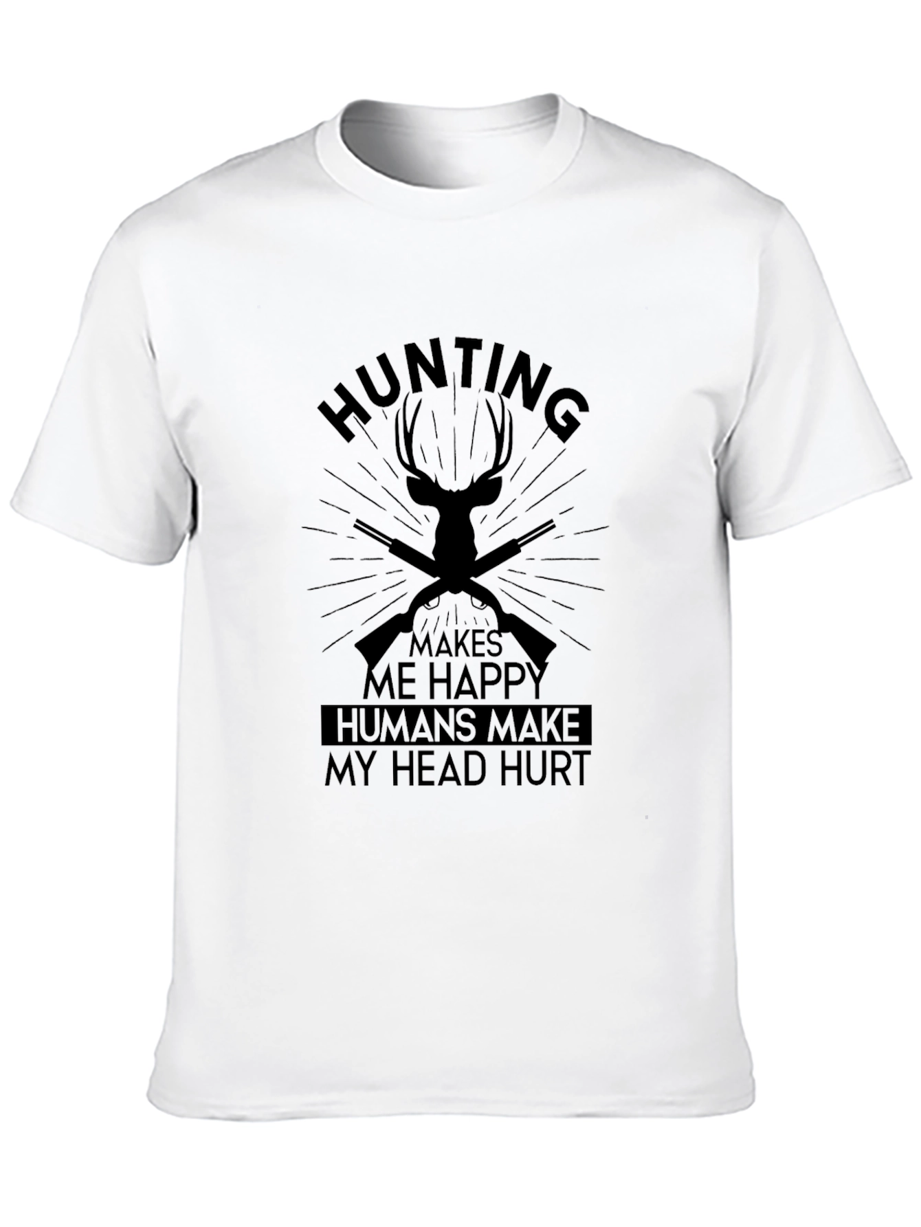Hunting Makes Me Happy Graphic Tee