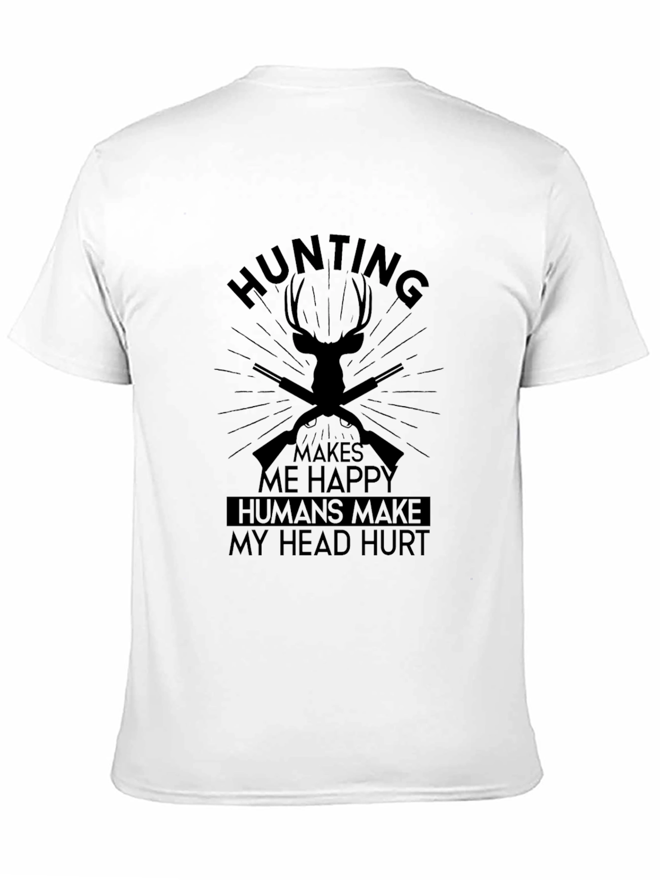 Hunting Makes Me Happy Graphic Tee