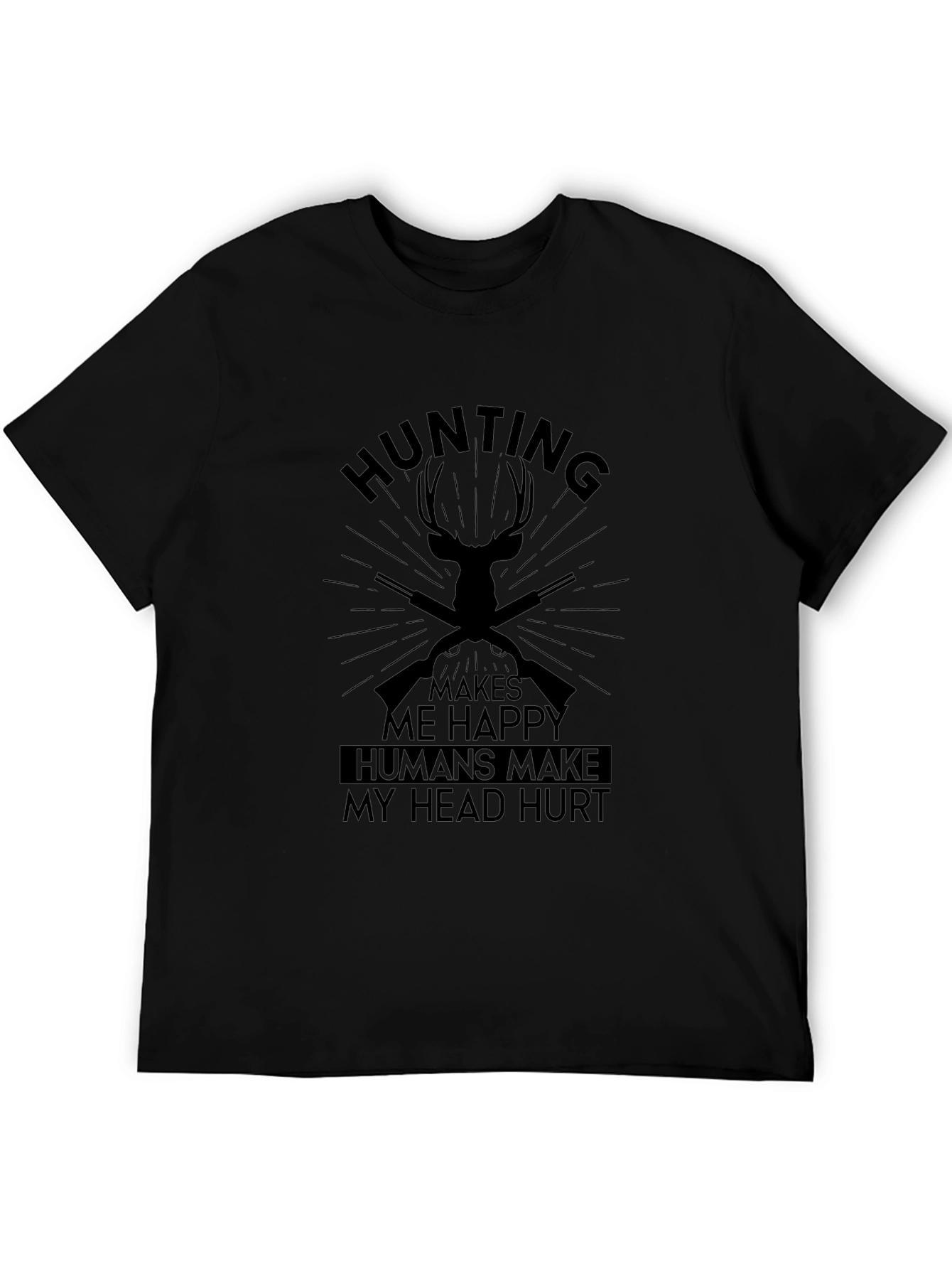 Hunting Makes Me Happy Graphic Tee