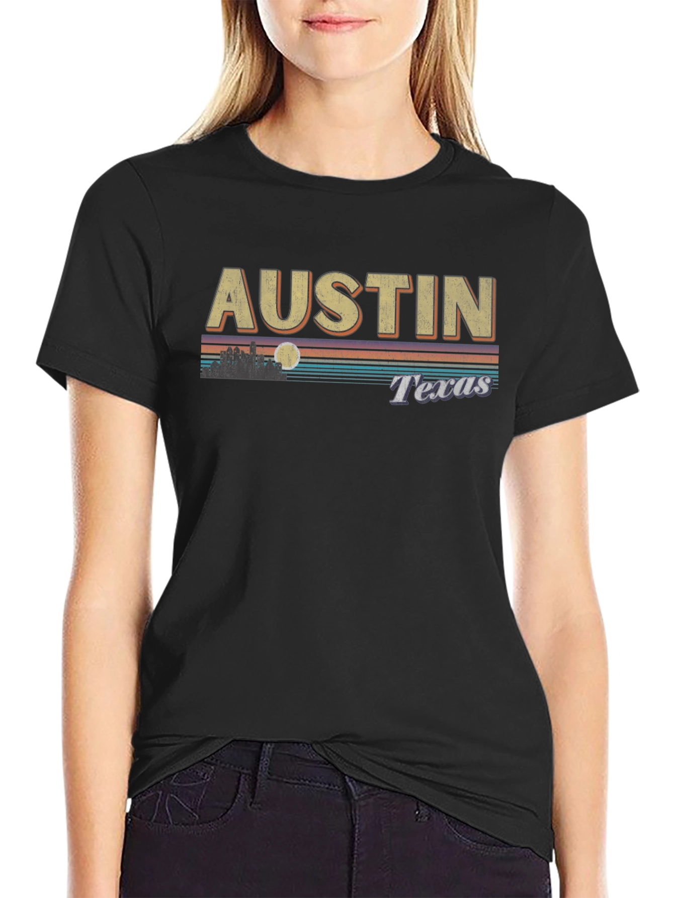 Austin Texas Retro T-Shirt